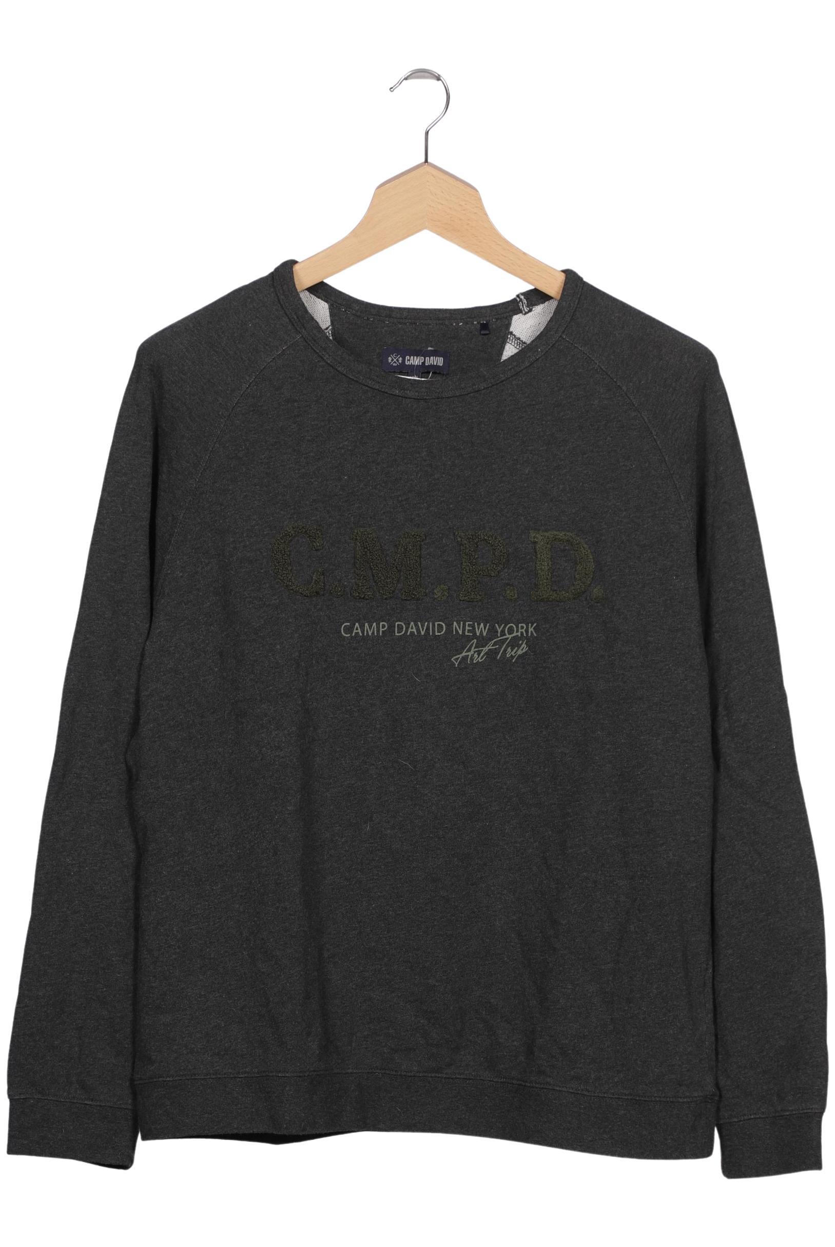 

Camp David Herren Sweatshirt, grau, Gr. 56