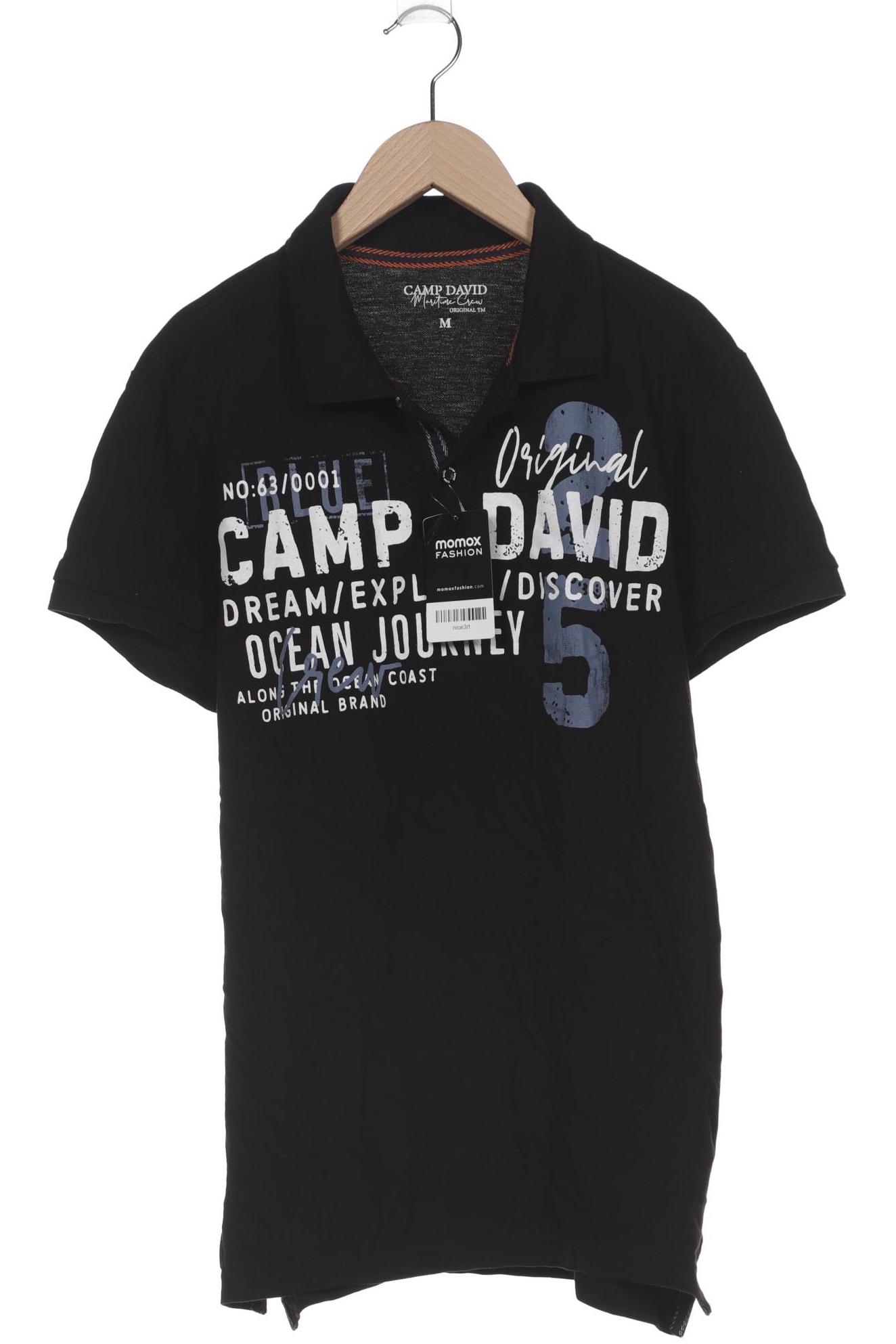 

Camp David Herren Poloshirt, schwarz, Gr. 48