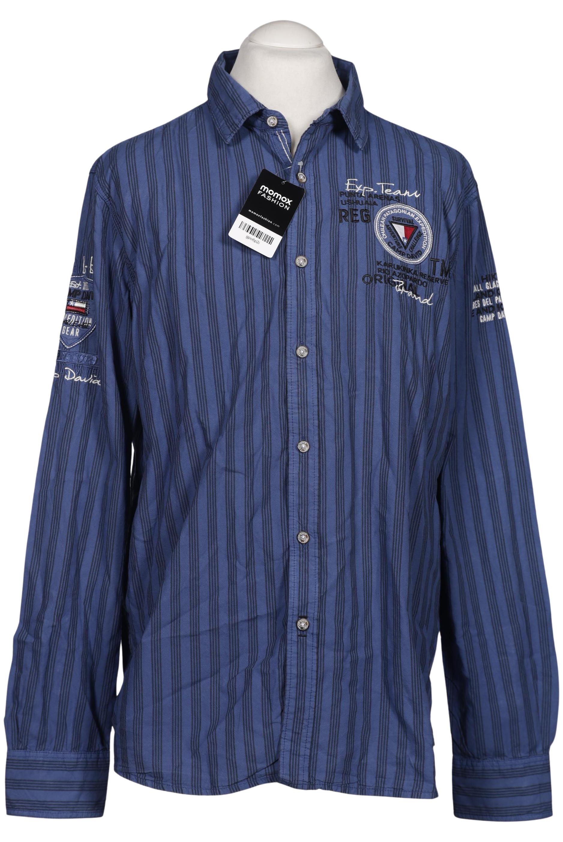

Camp David Herren Hemd, marineblau, Gr. 54