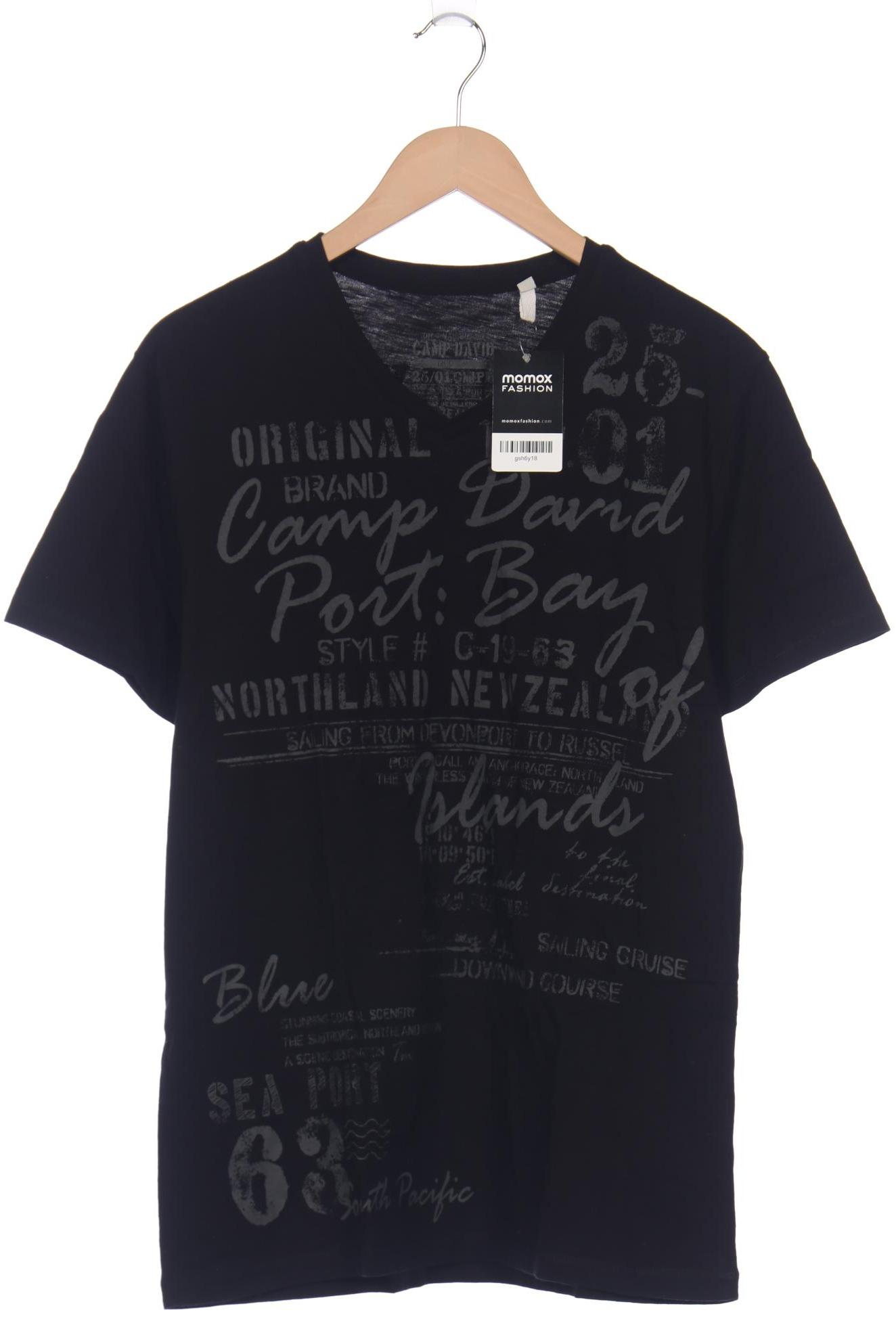 

Camp David Herren T-Shirt, schwarz