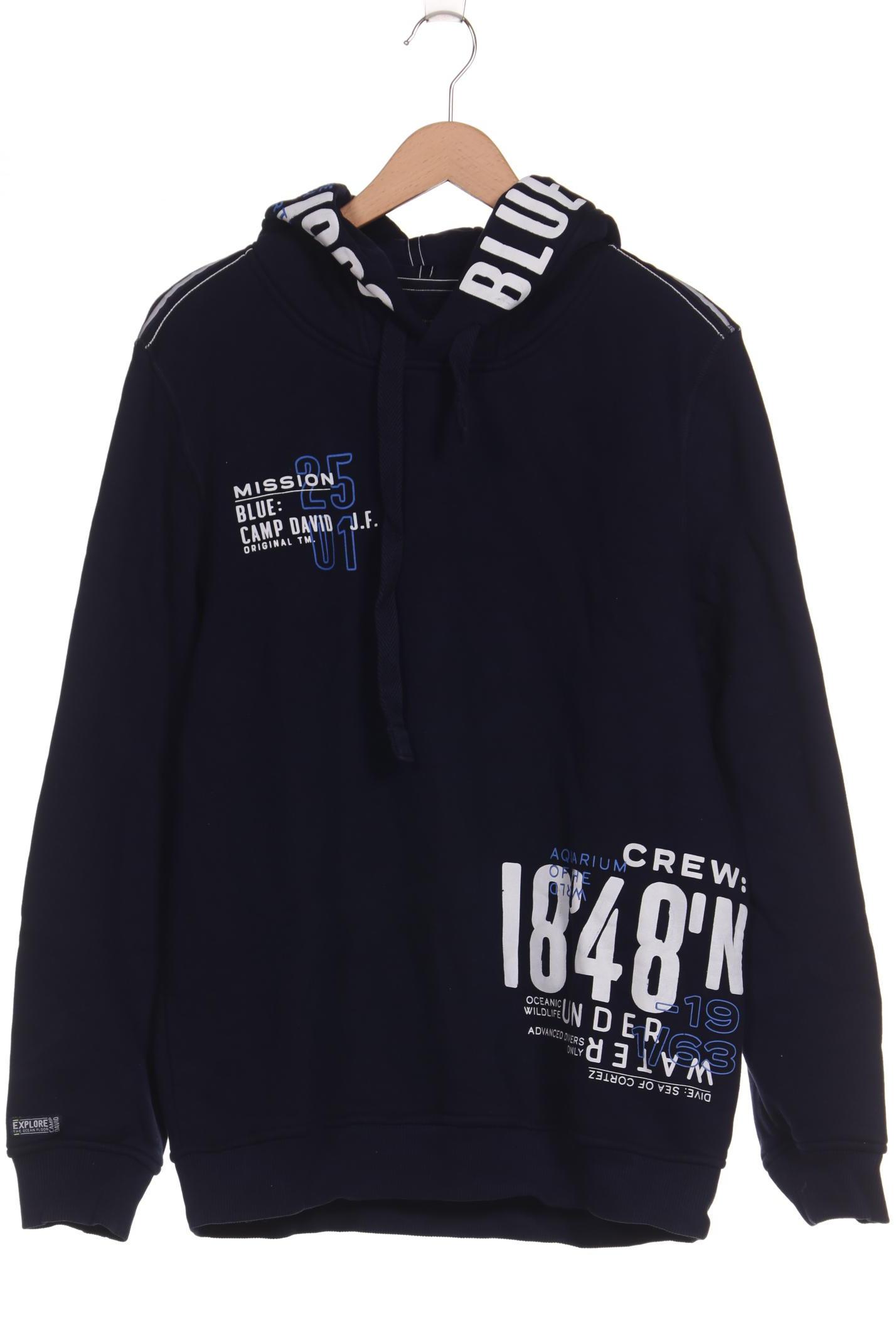

Camp David Herren Kapuzenpullover, marineblau, Gr. 54