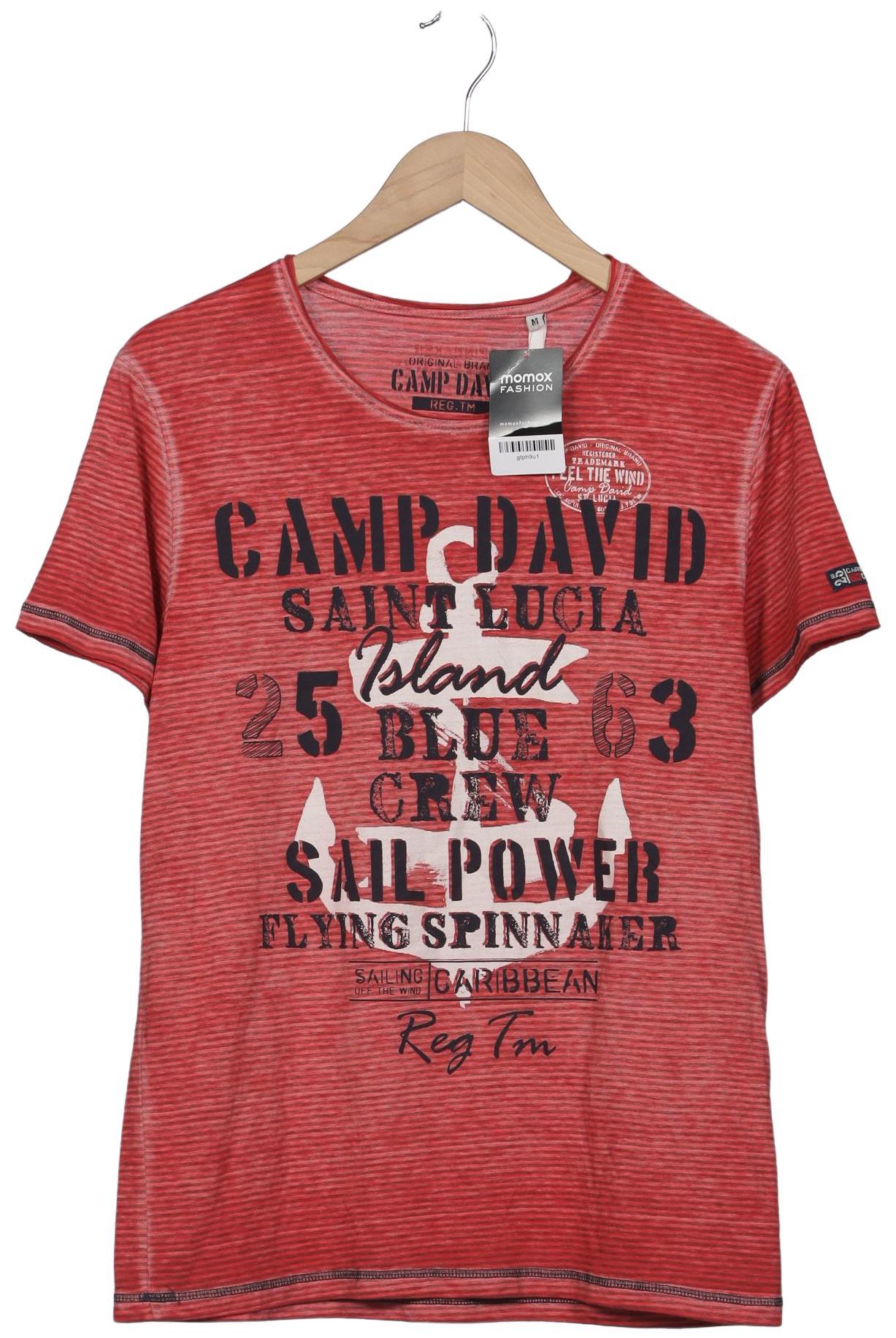 

Camp David Herren T-Shirt, rot, Gr. 48
