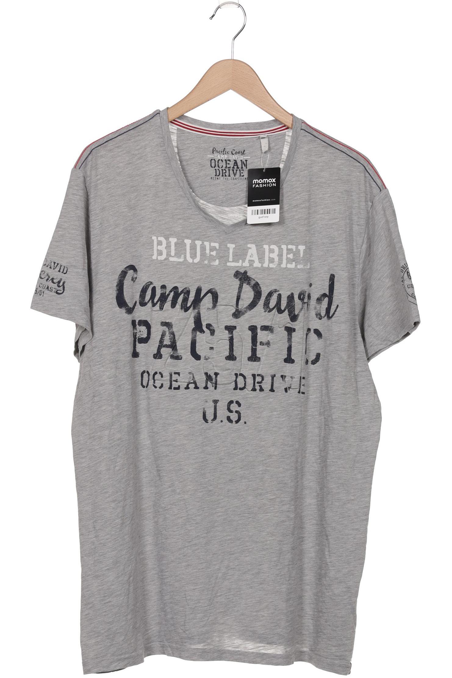 

Camp David Herren T-Shirt, grau, Gr. 56