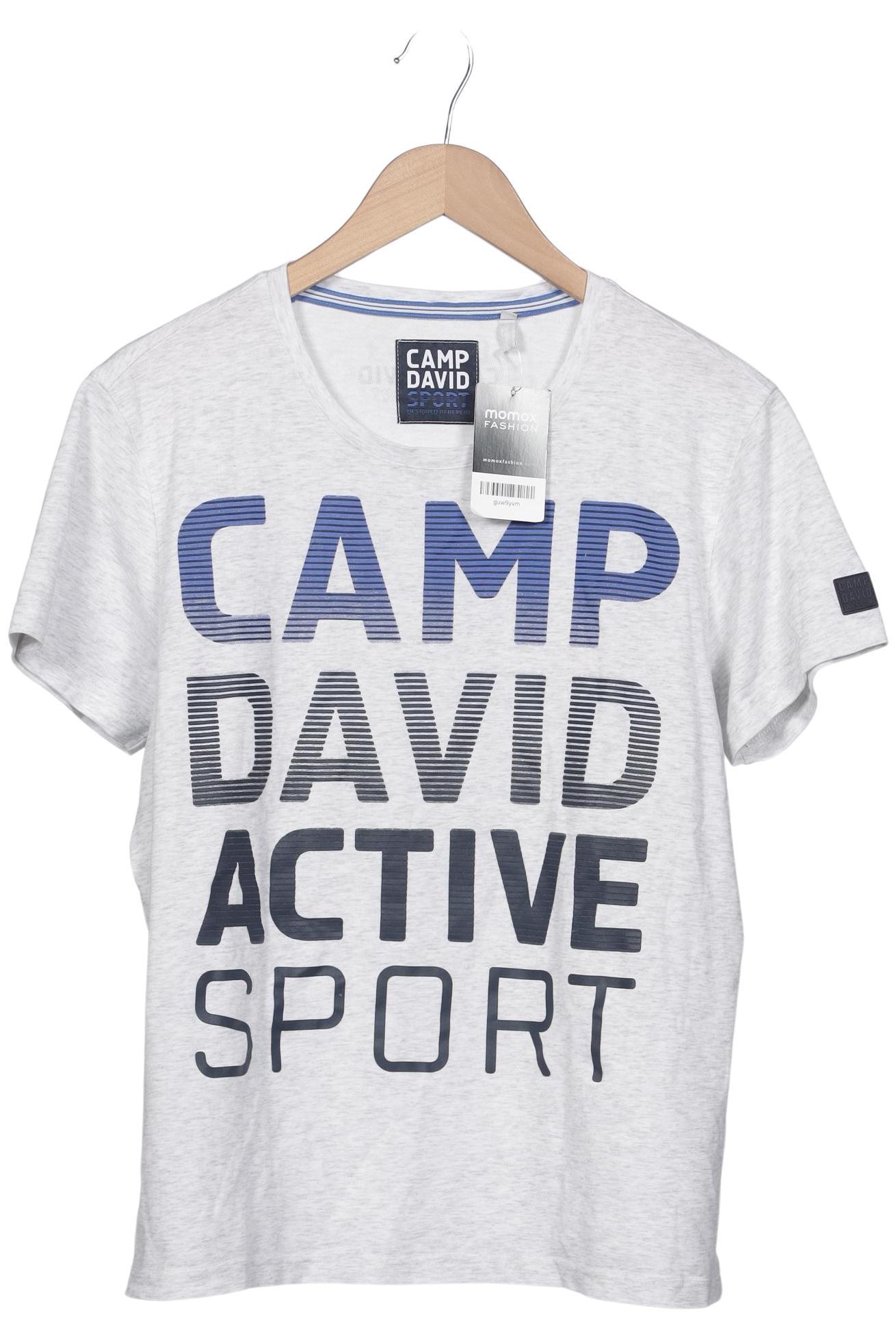

Camp David Herren T-Shirt, grau, Gr. 52