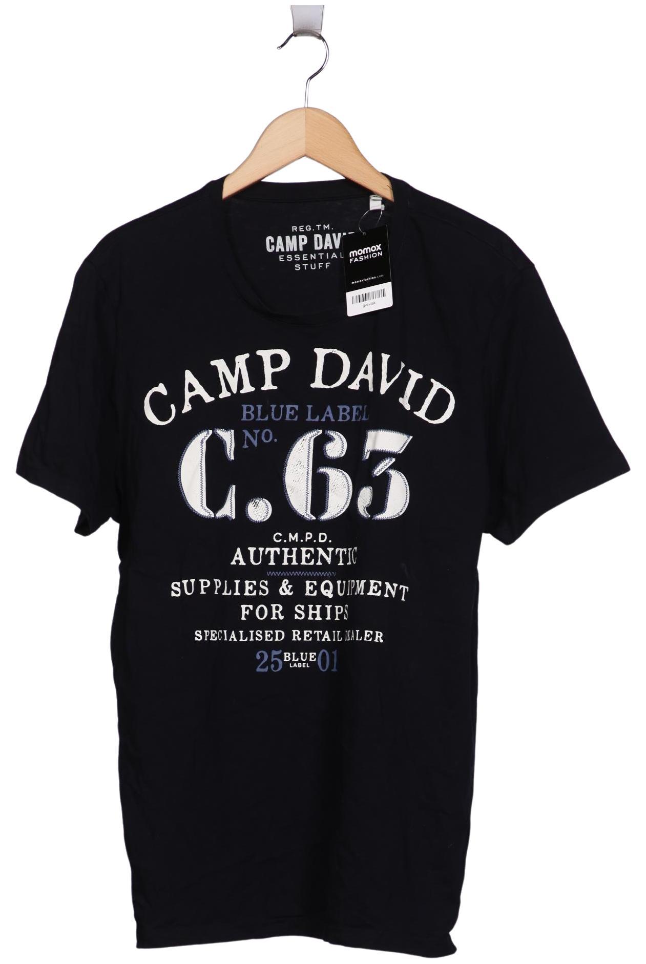 

Camp David Herren T-Shirt, marineblau, Gr. 54