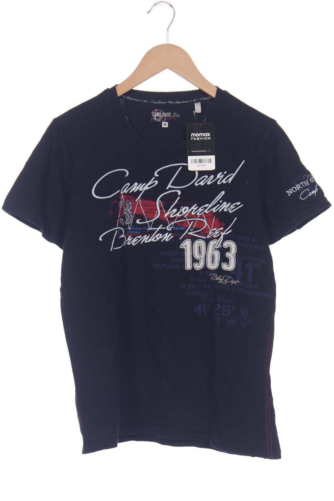 

Camp David Herren T-Shirt, marineblau, Gr. 48