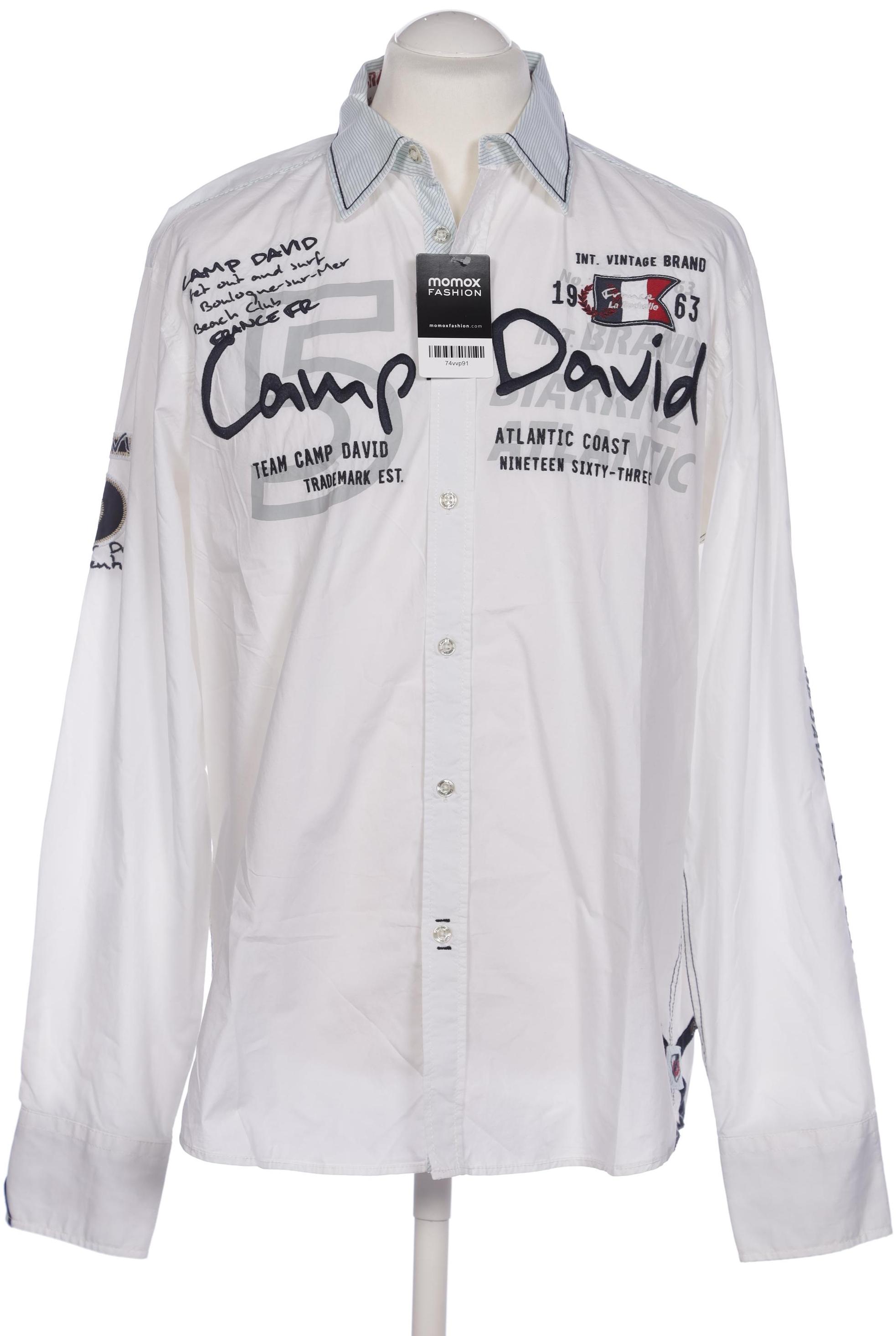 

Camp David Herren Hemd, weiß, Gr. 54