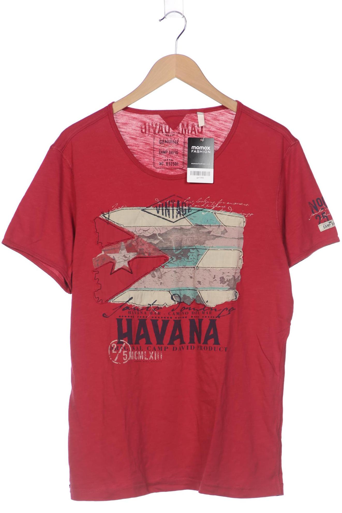 

Camp David Herren T-Shirt, pink, Gr. 52