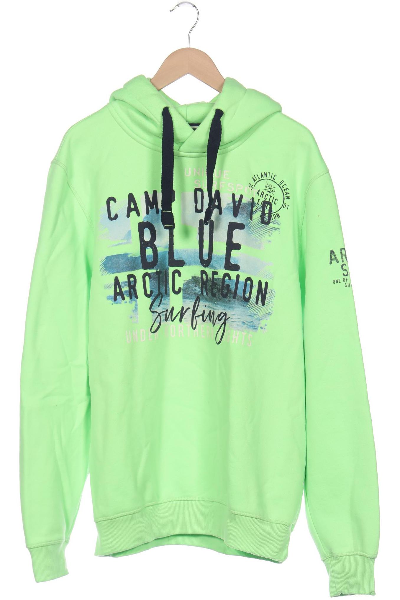 

Camp David Herren Kapuzenpullover, neon, Gr. 56