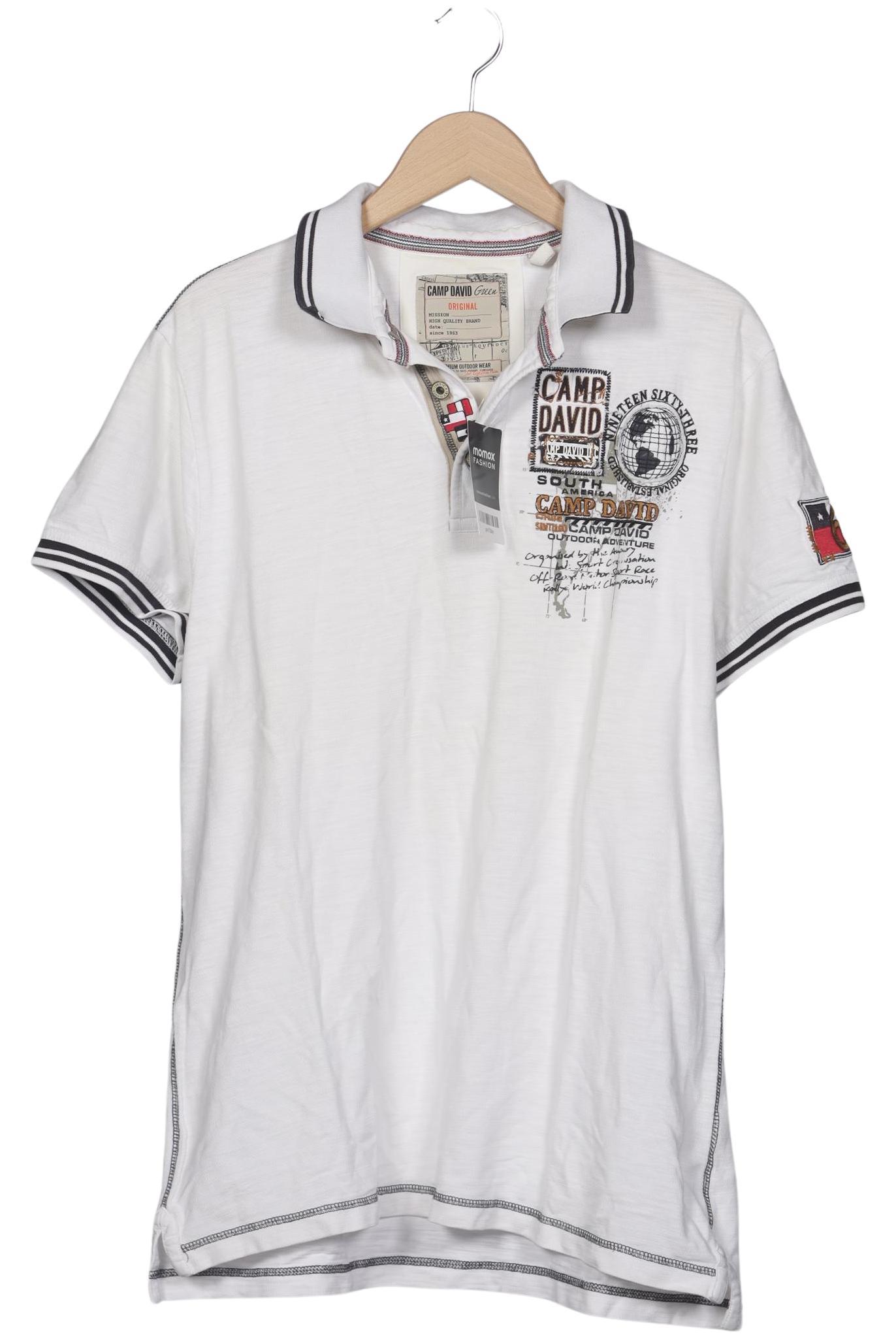 

Camp David Herren Poloshirt, weiß, Gr. 54
