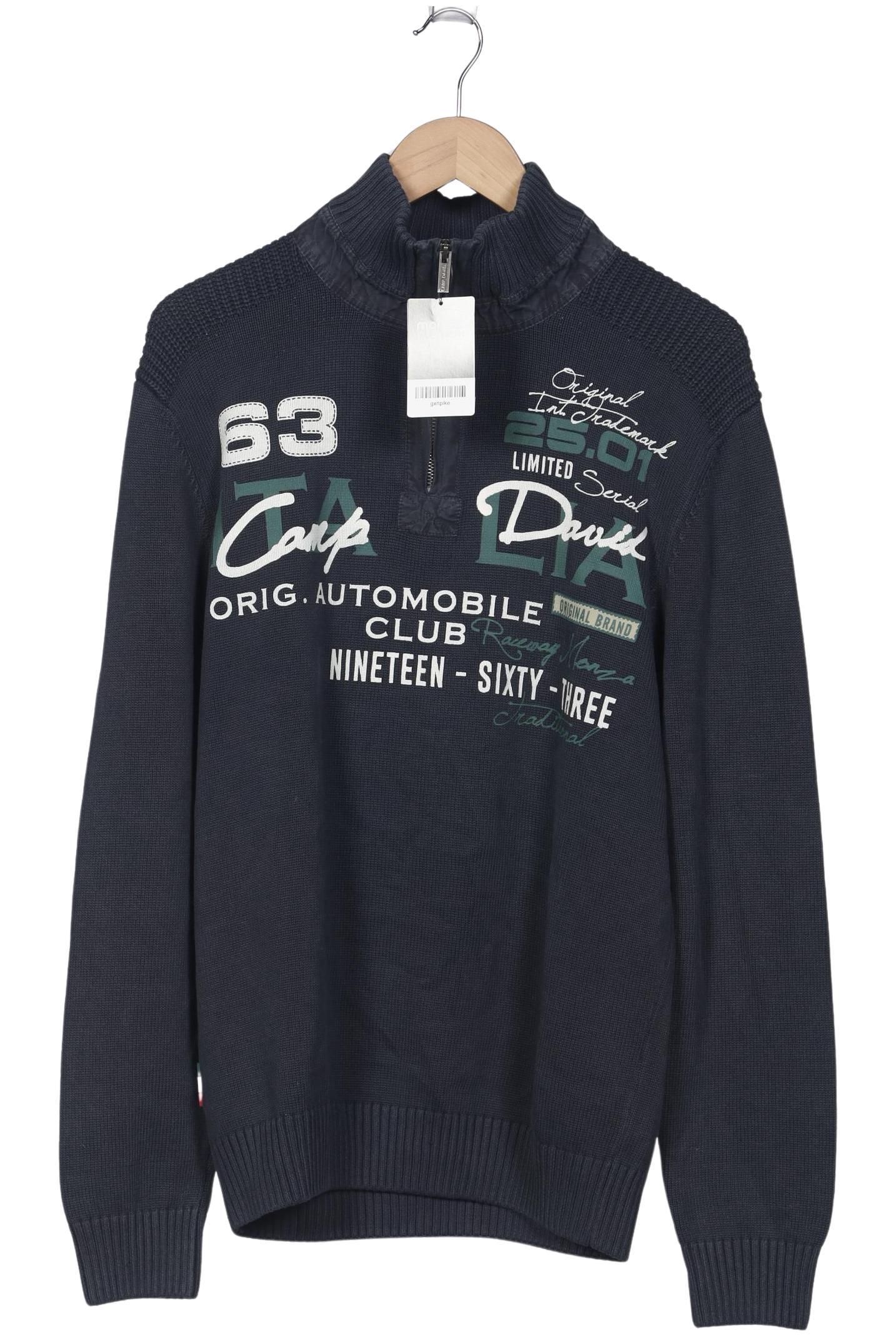 

Camp David Herren Pullover, marineblau, Gr. 52