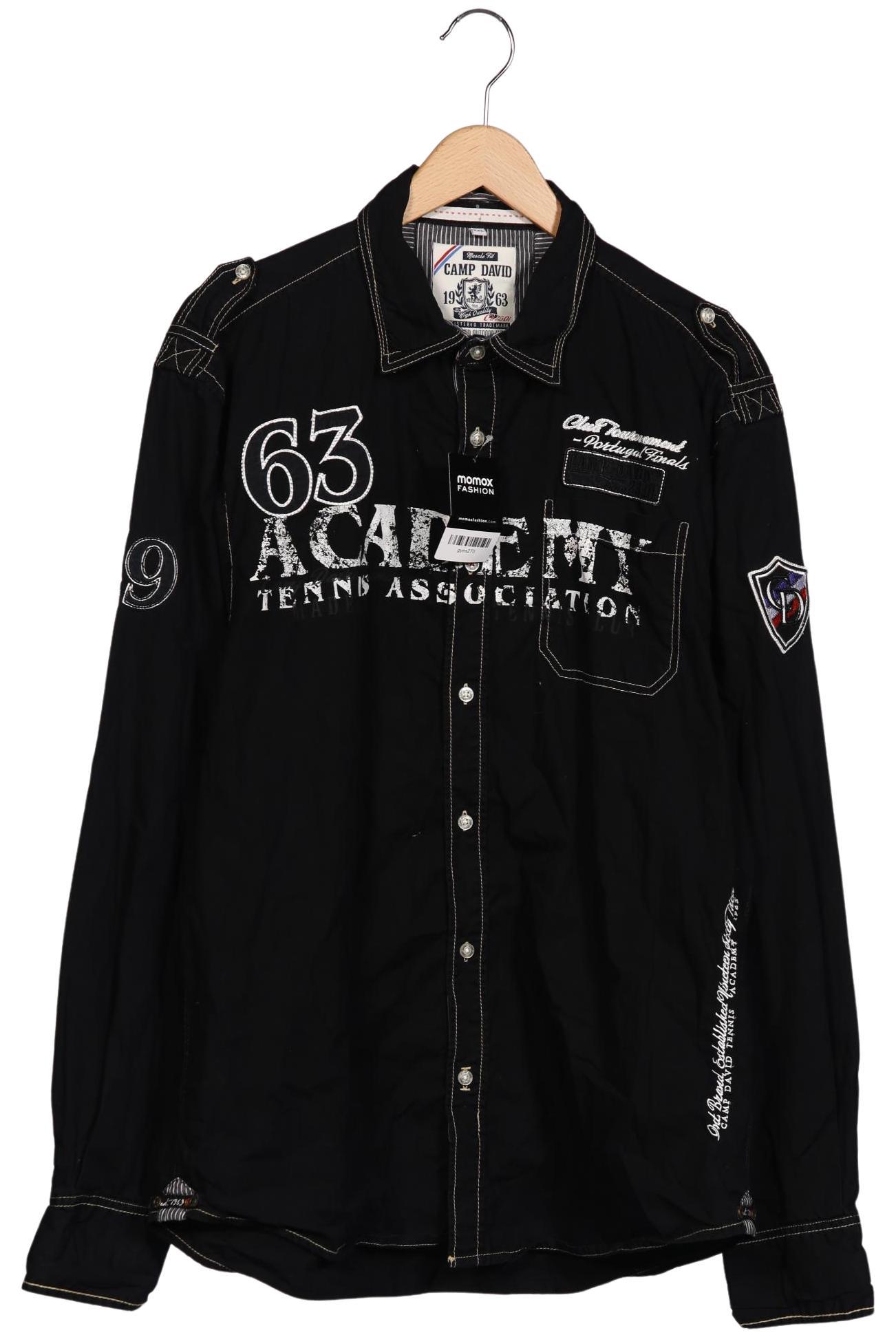 

Camp David Herren Hemd, schwarz, Gr. 56