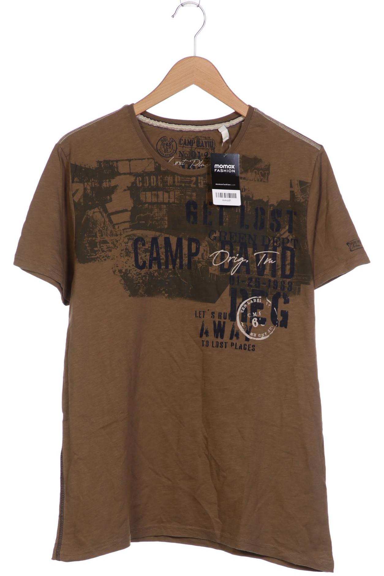 

Camp David Herren T-Shirt, braun, Gr. 48