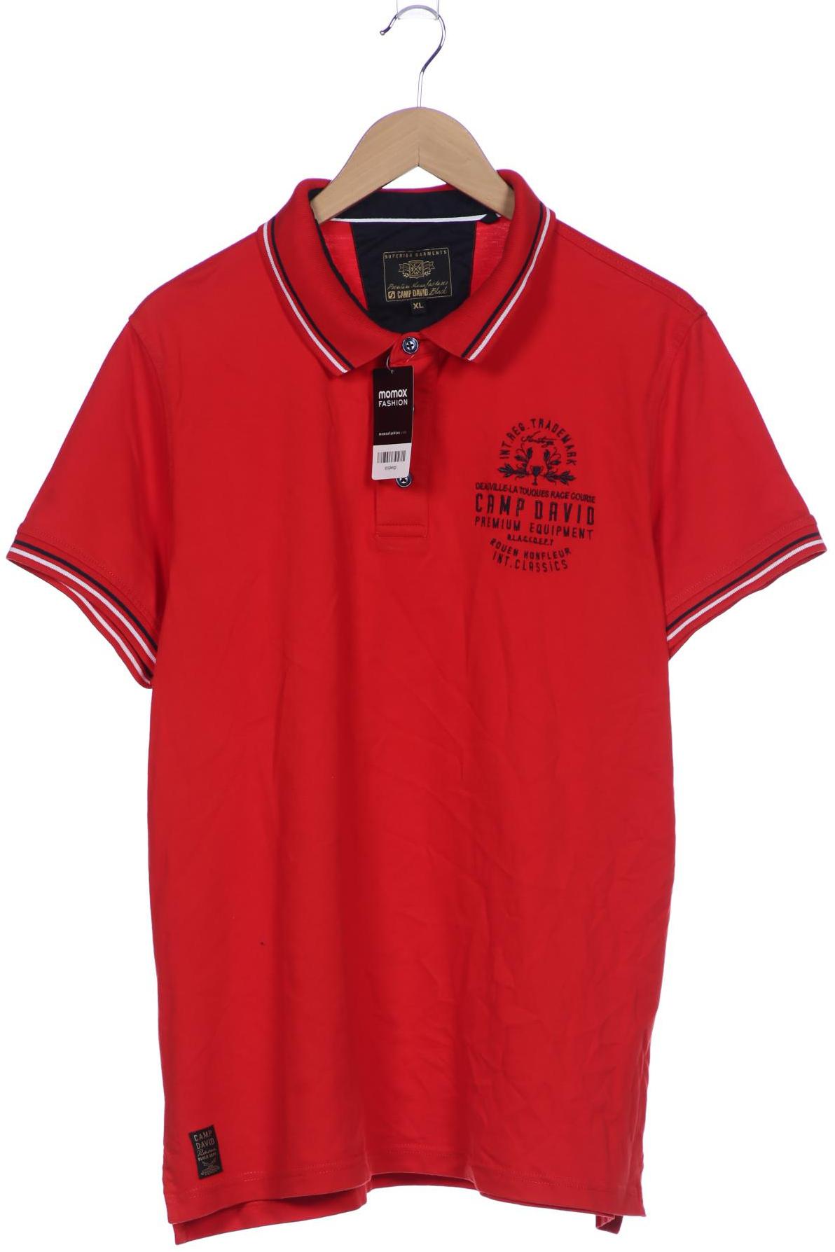 

Camp David Herren Poloshirt, rot, Gr. 54