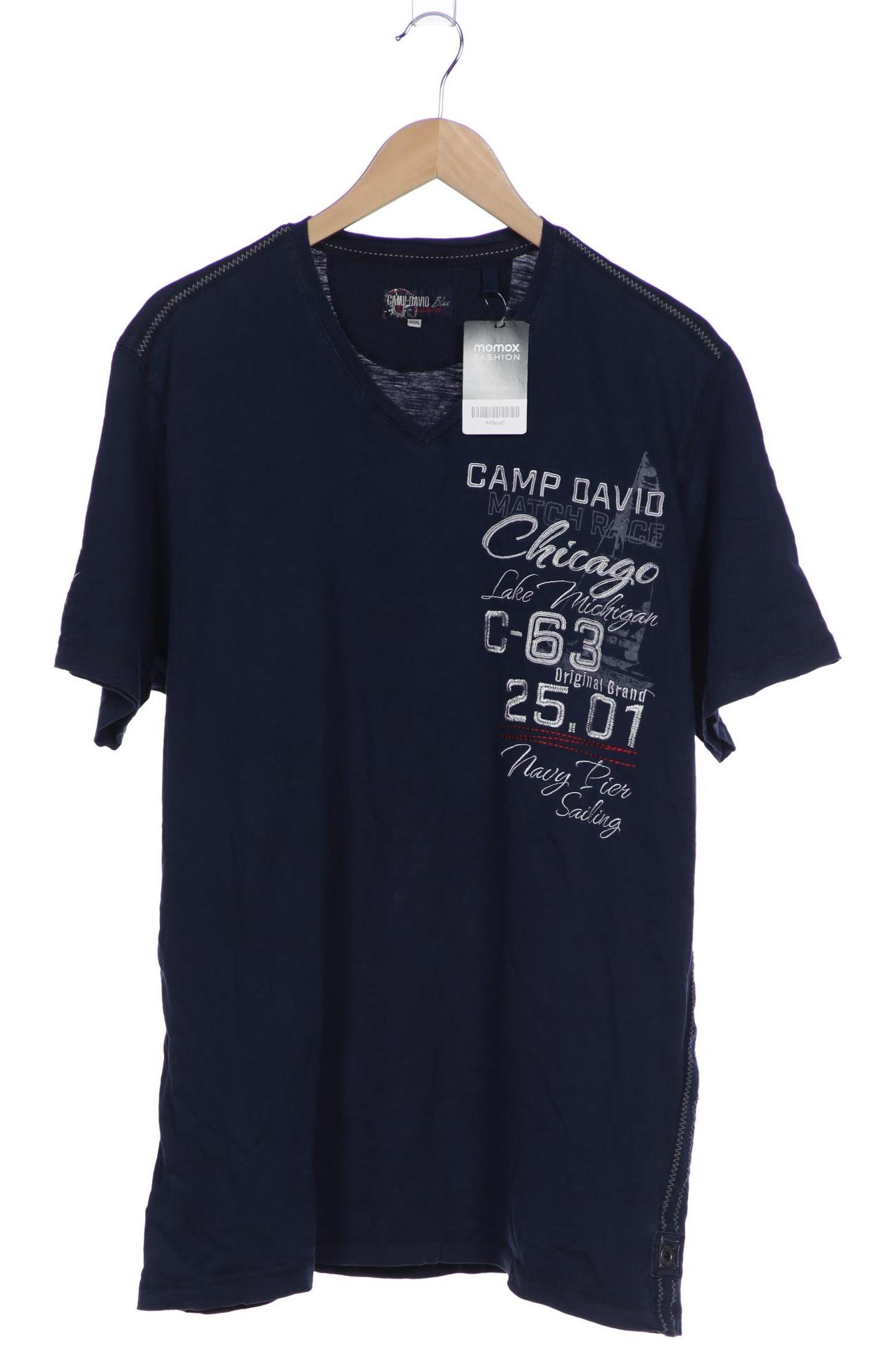 

Camp David Herren T-Shirt, marineblau, Gr. 58