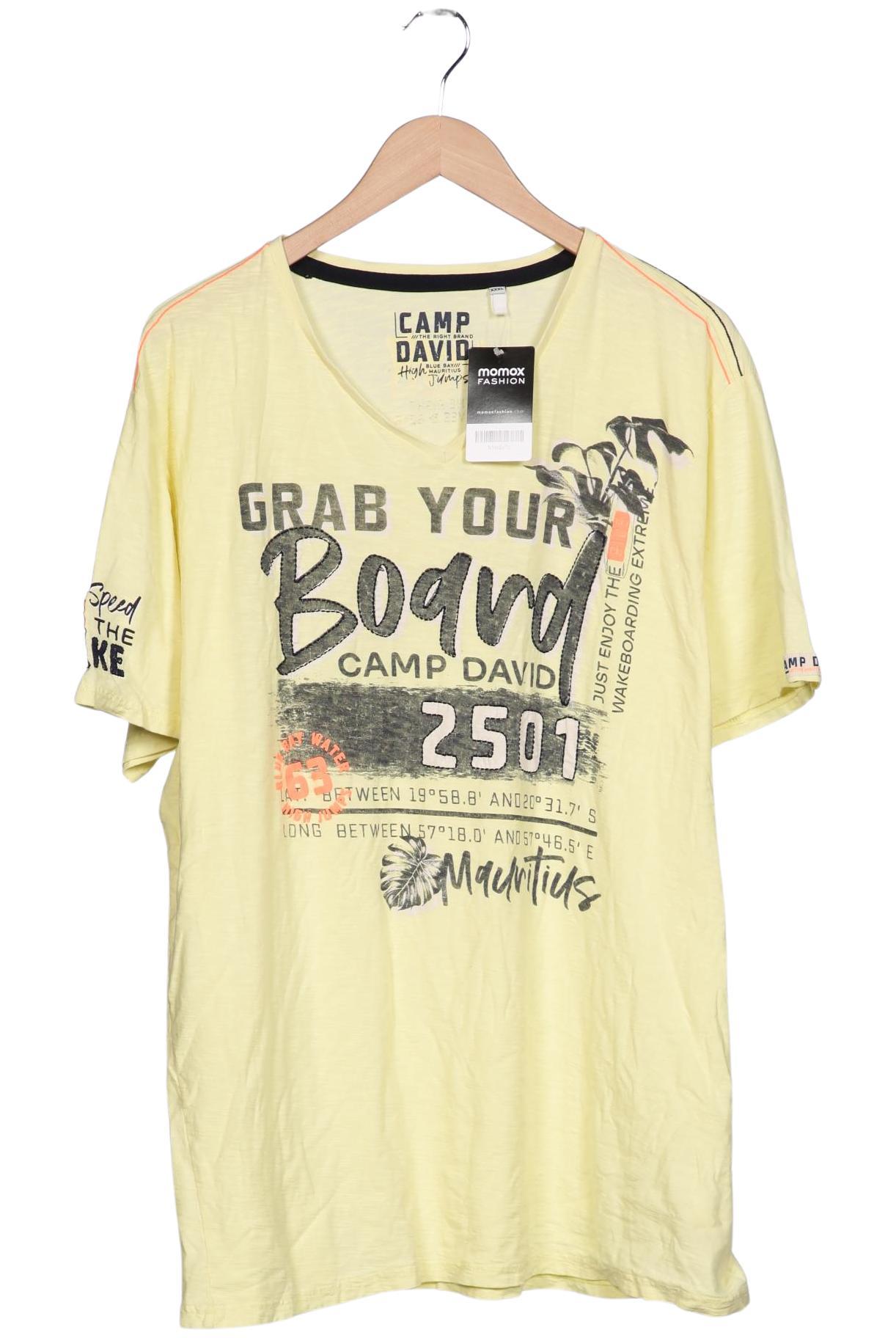 

Camp David Herren T-Shirt, gelb, Gr. 58