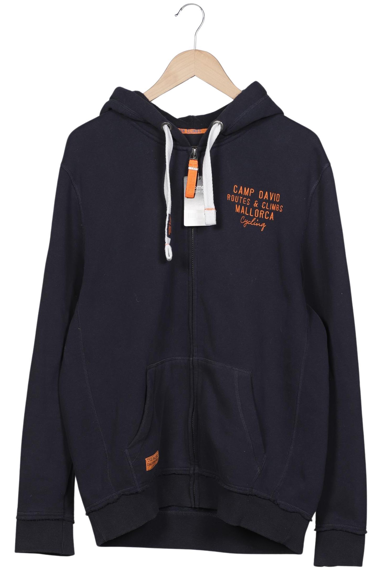 

Camp David Herren Kapuzenpullover, marineblau, Gr. 54