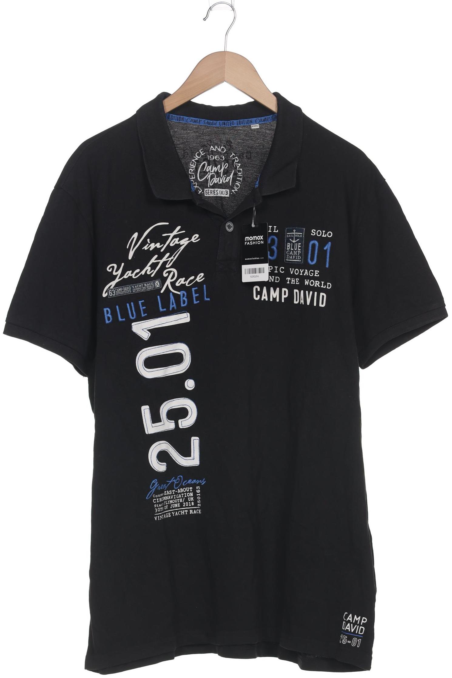 

Camp David Herren Poloshirt, schwarz, Gr. 58