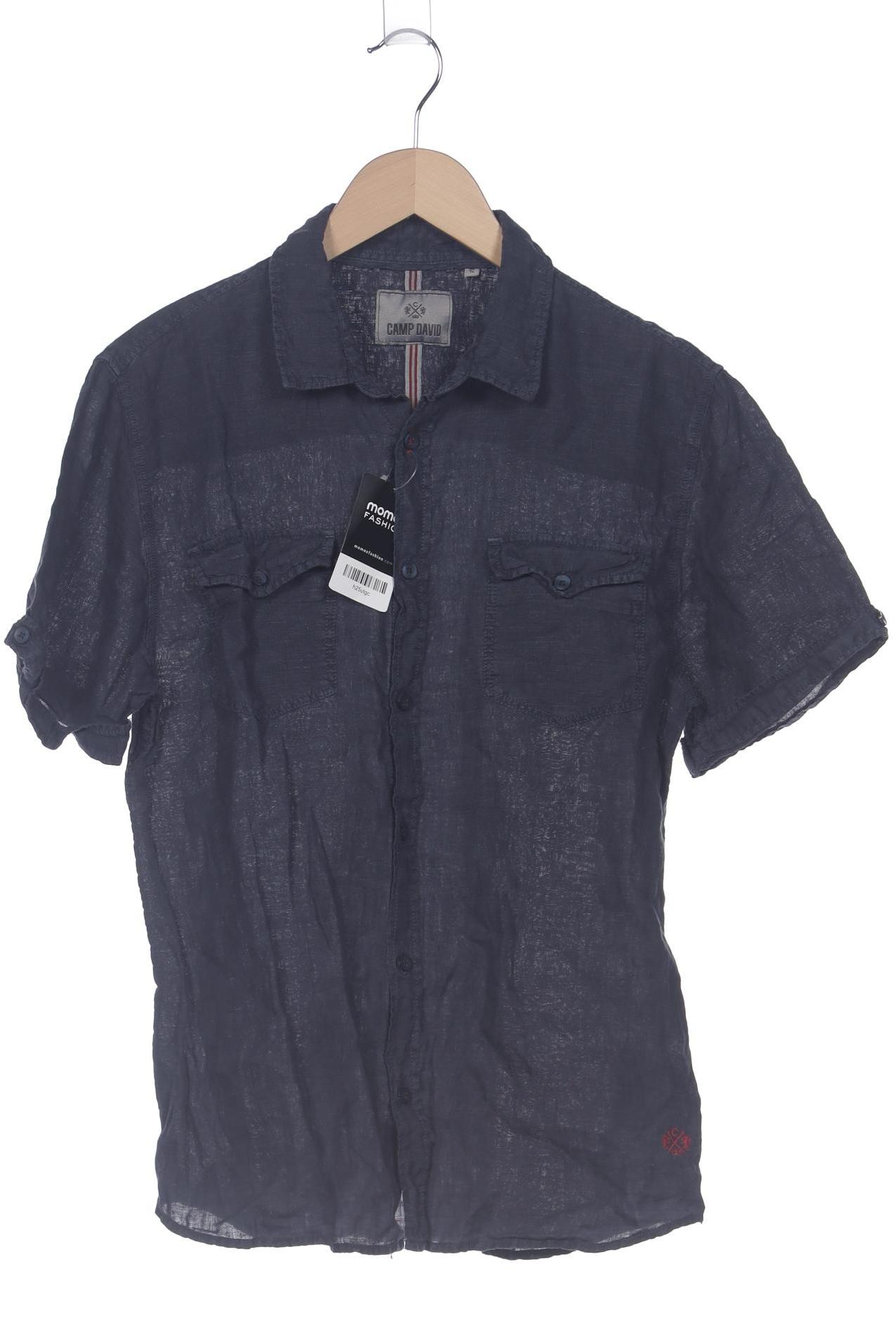 

Camp David Herren Hemd, marineblau, Gr. 46