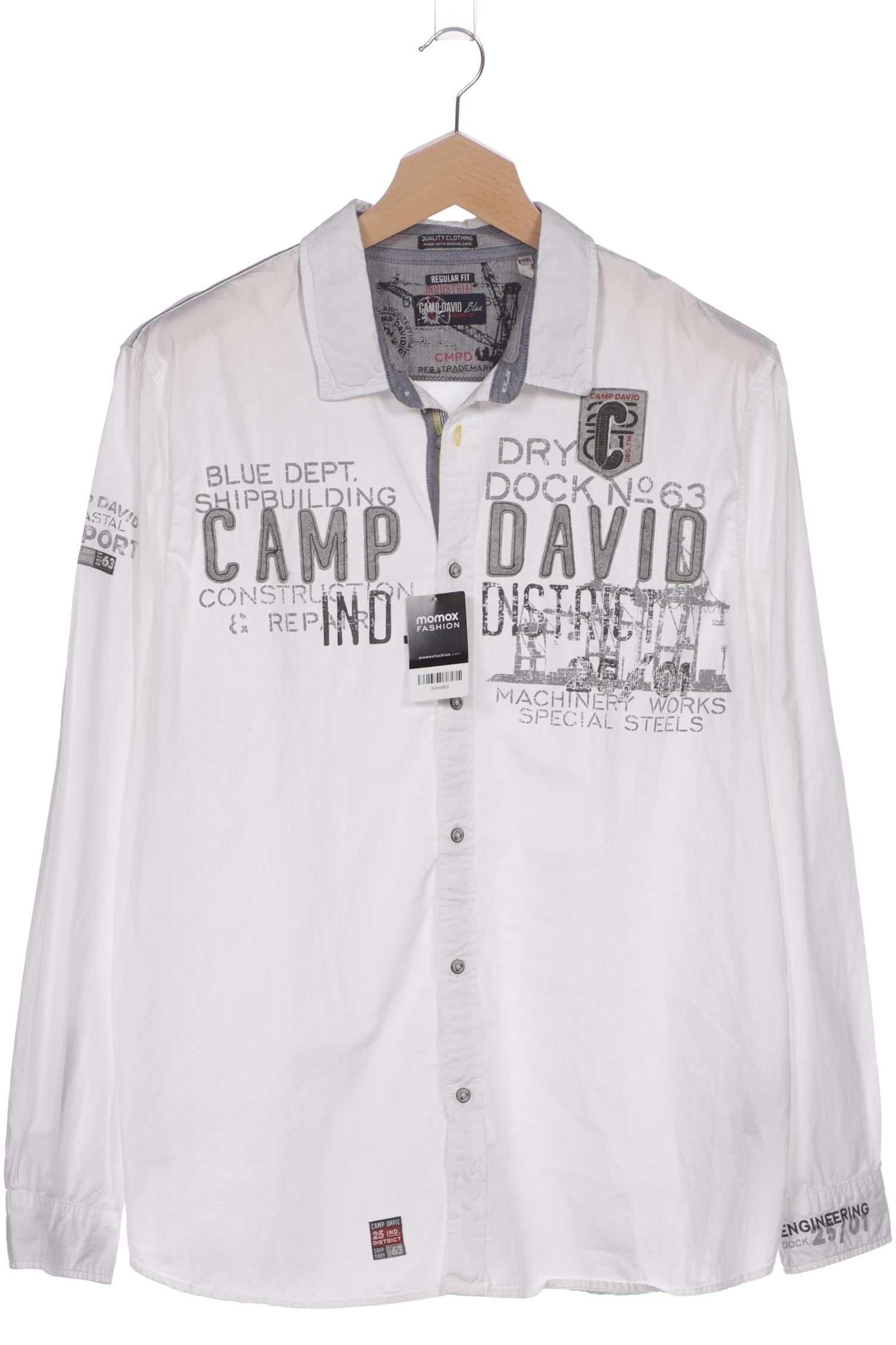 

Camp David Herren Hemd, weiß, Gr. 58