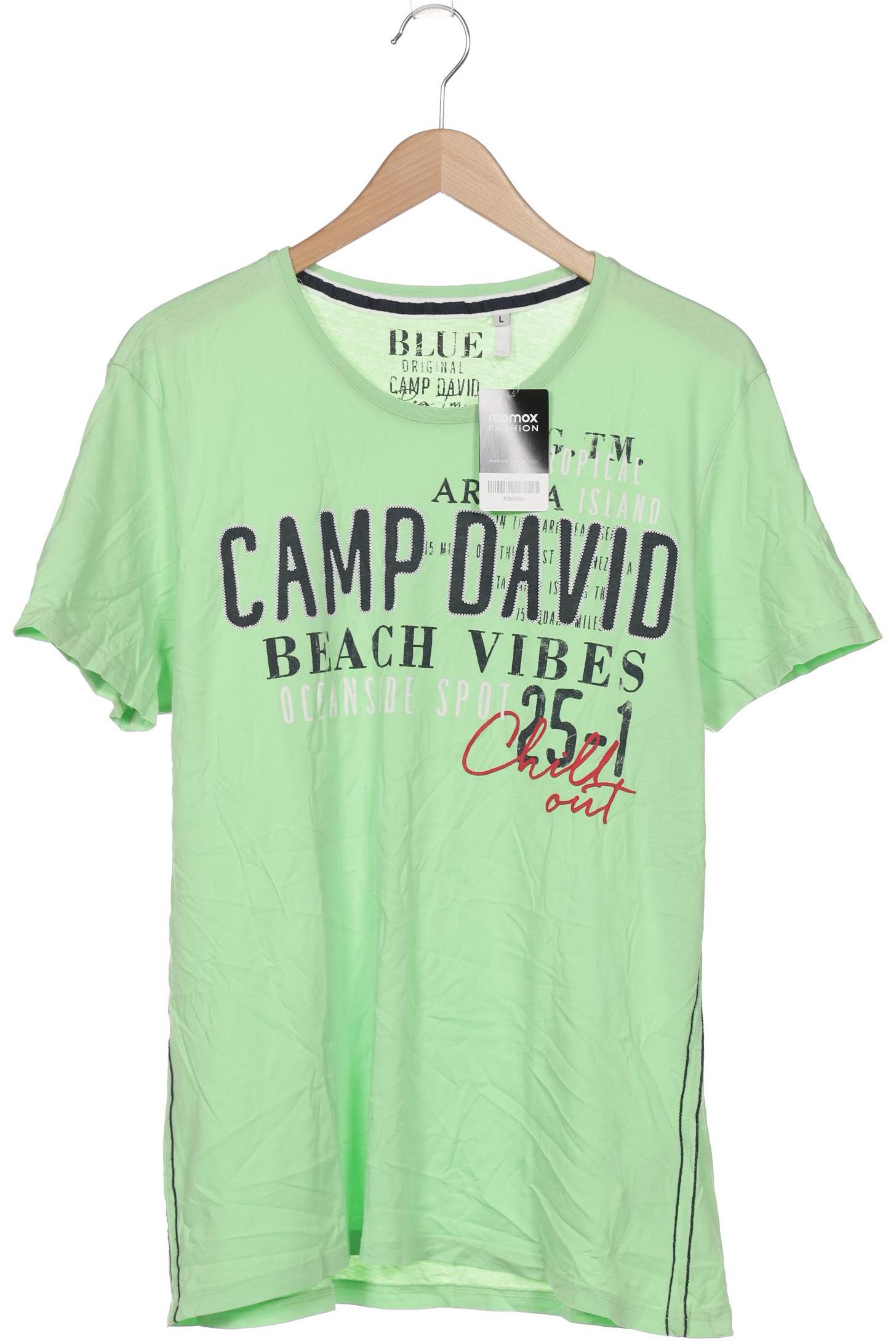 

Camp David Herren T-Shirt, hellgrün, Gr. 52