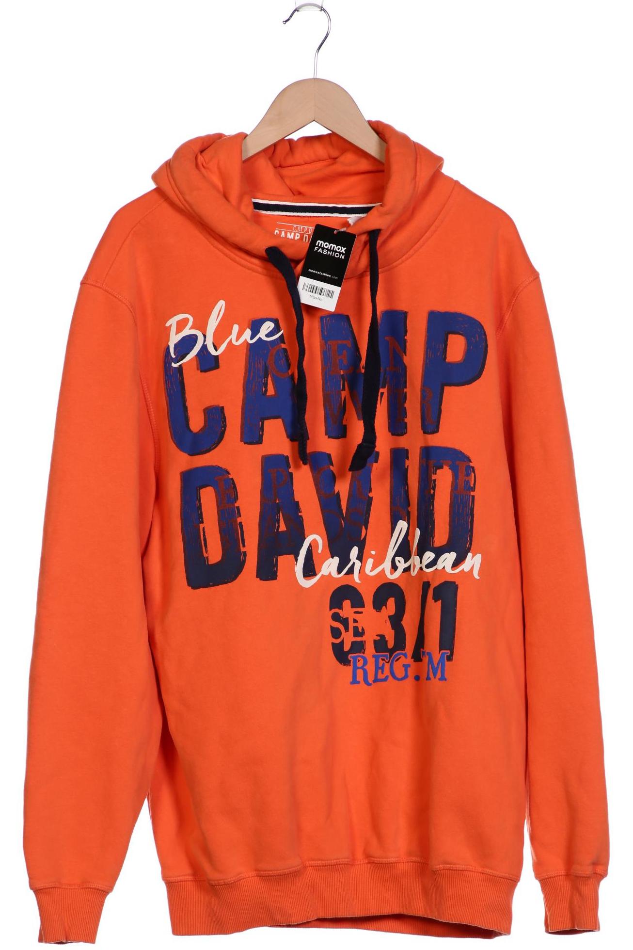 

Camp David Herren Kapuzenpullover, orange