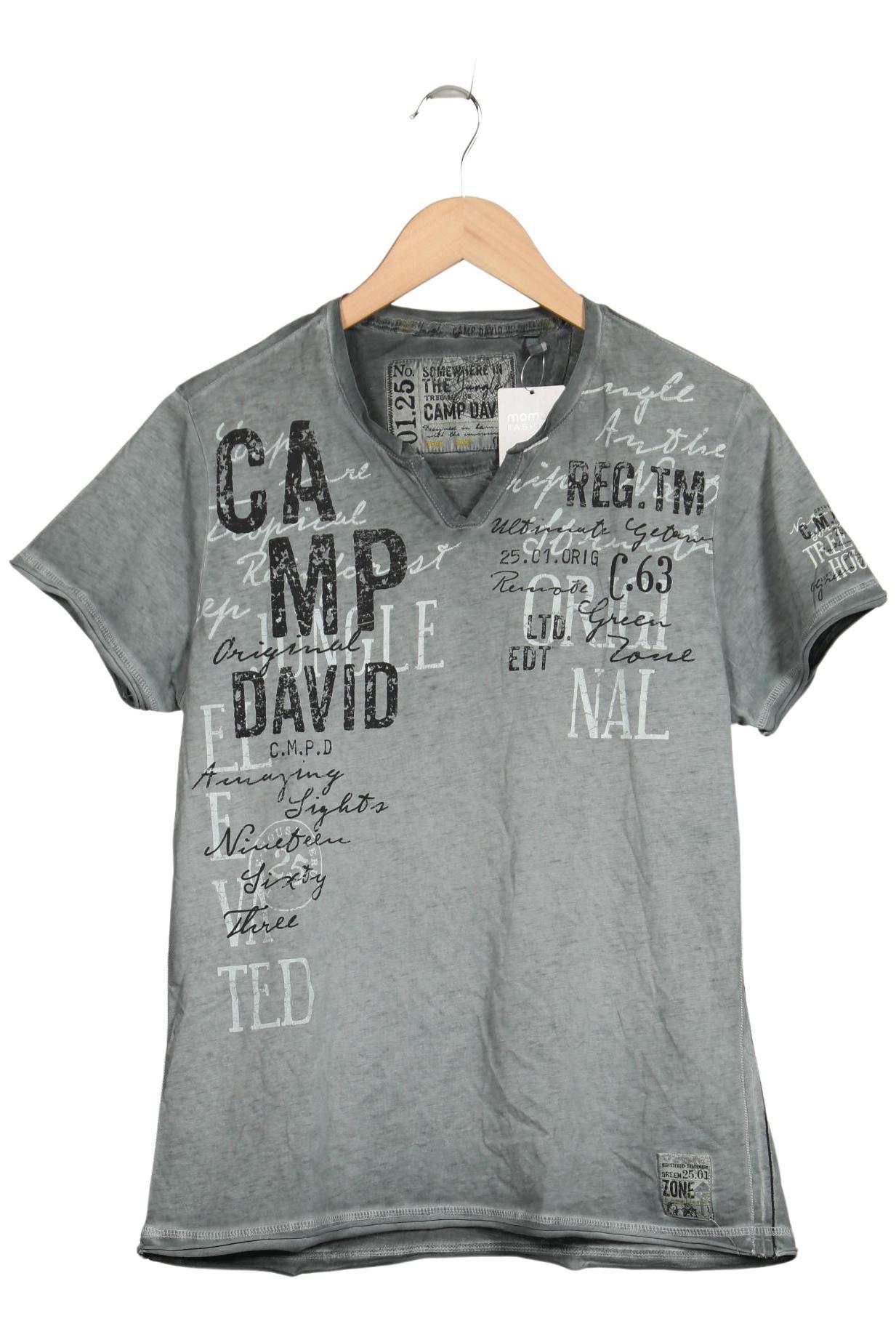 

Camp David Herren T-Shirt, grau, Gr. 48