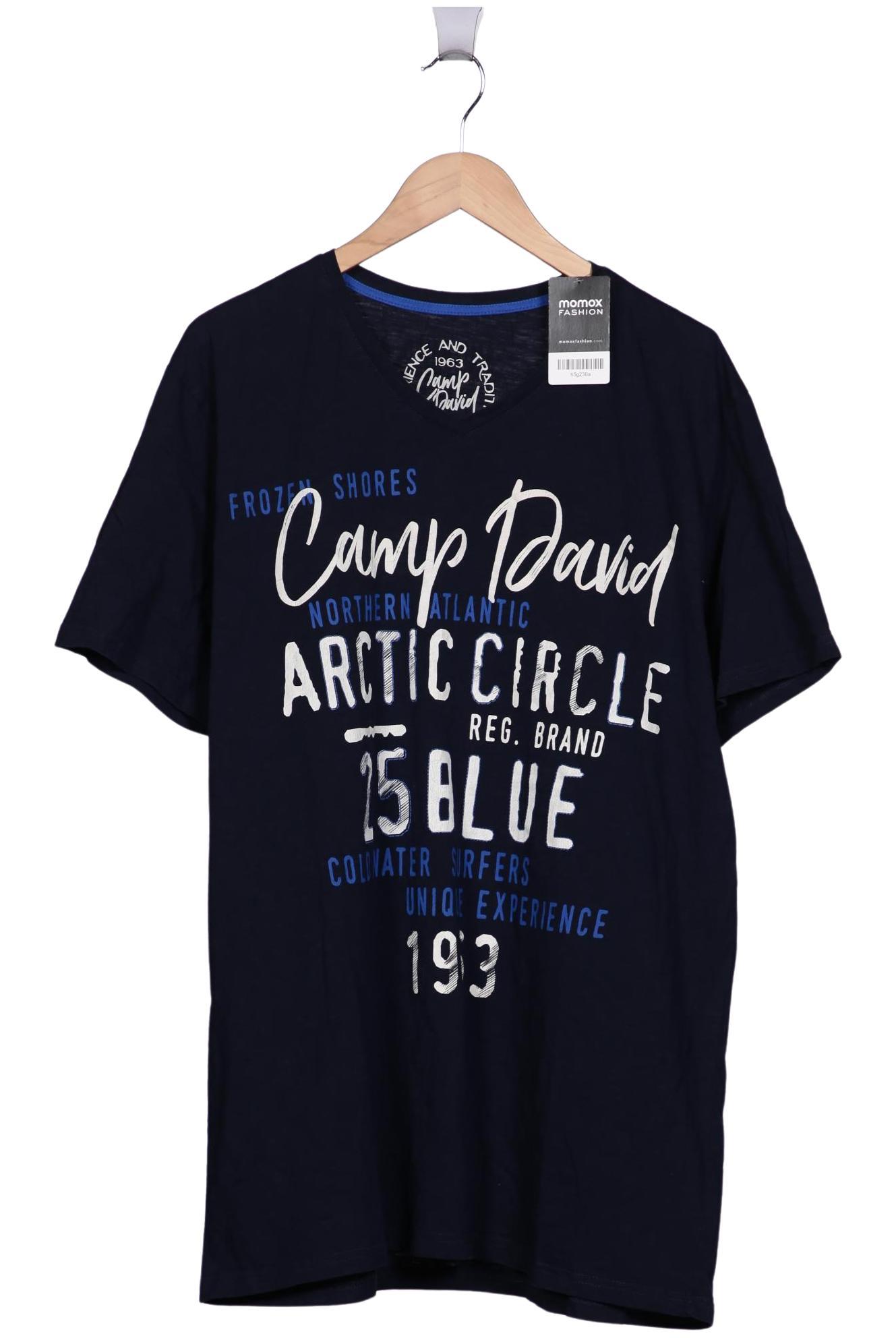 

Camp David Herren T-Shirt, marineblau, Gr. 58
