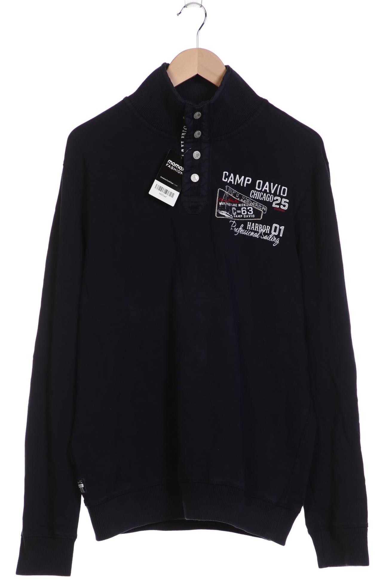 

Camp David Herren Sweatshirt, marineblau, Gr. 52