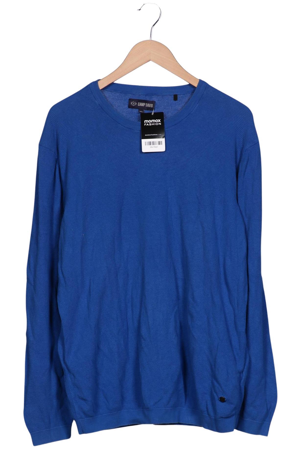 

Camp David Herren Pullover, blau, Gr. 54