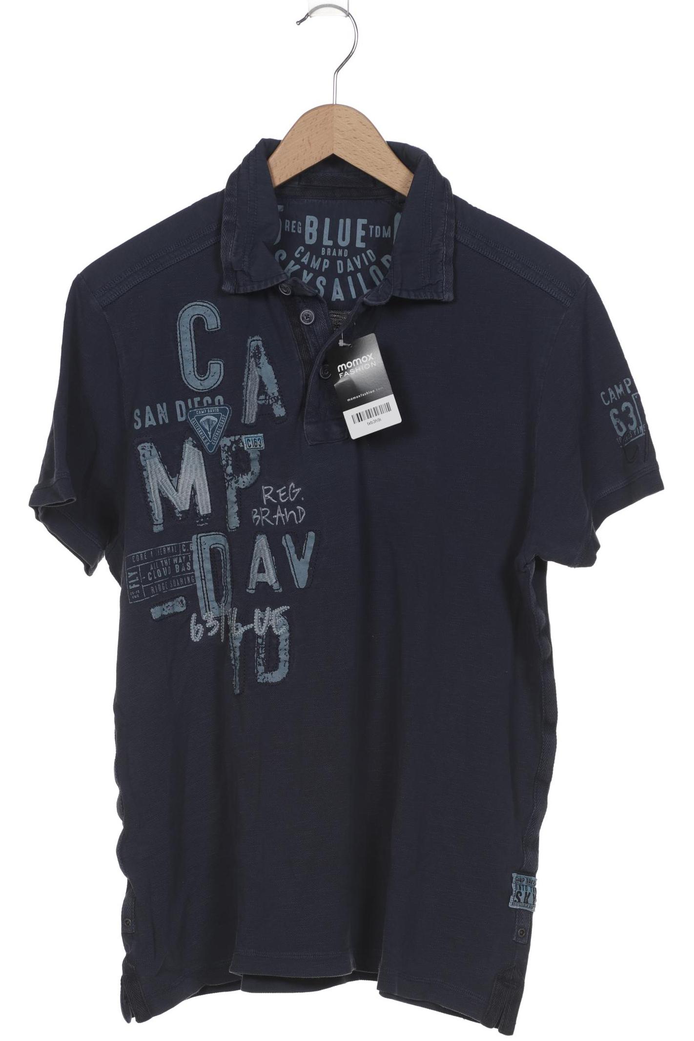 

Camp David Herren Poloshirt, marineblau, Gr. 54