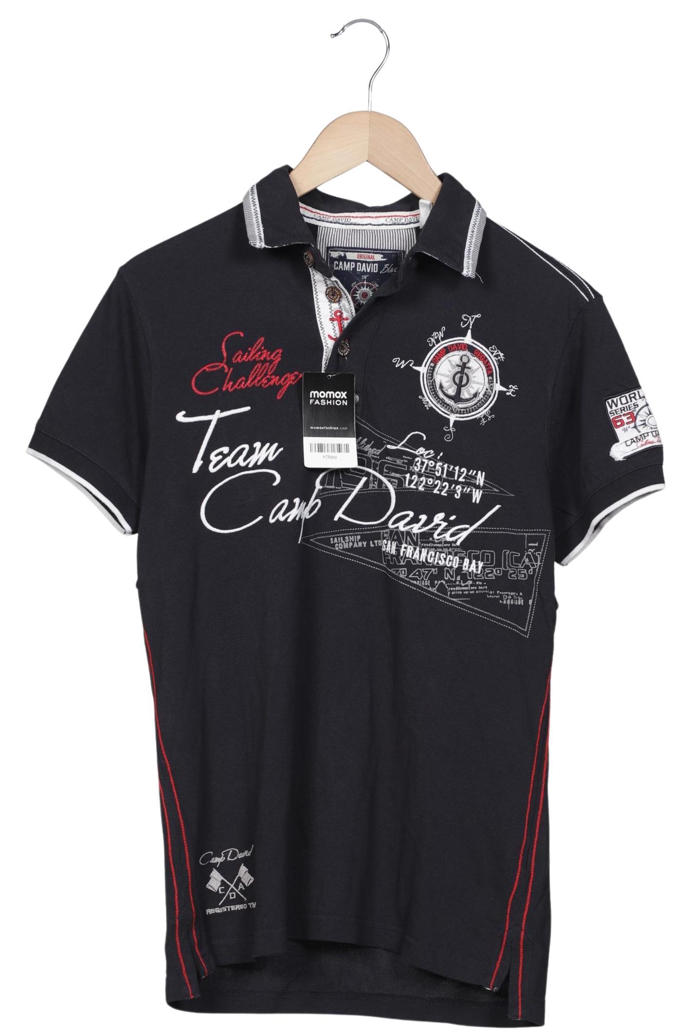 Thumbnail - Camp David Herren Poloshirt, marineblau, Gr. 46