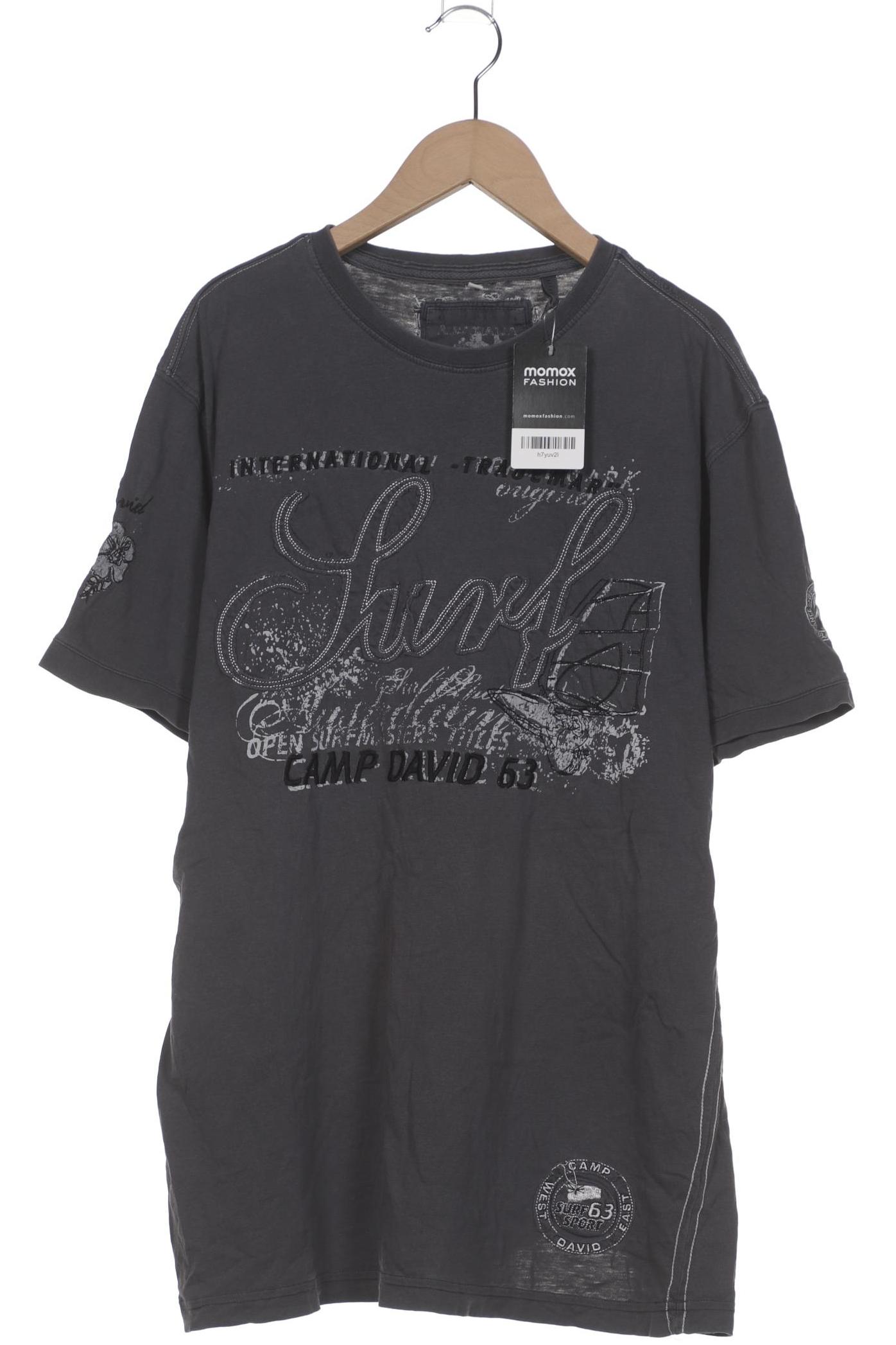 

Camp David Herren T-Shirt, grau, Gr. 54