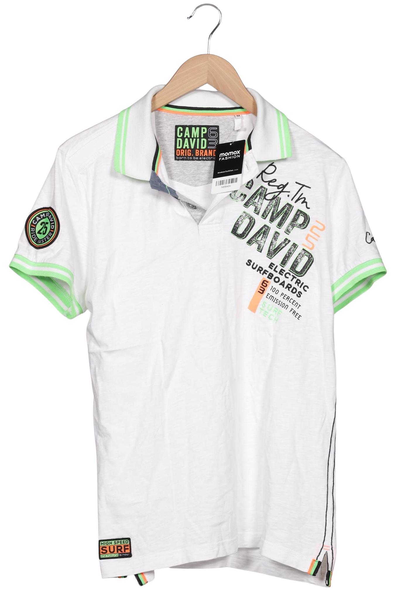 

Camp David Herren Poloshirt, weiß, Gr. 48