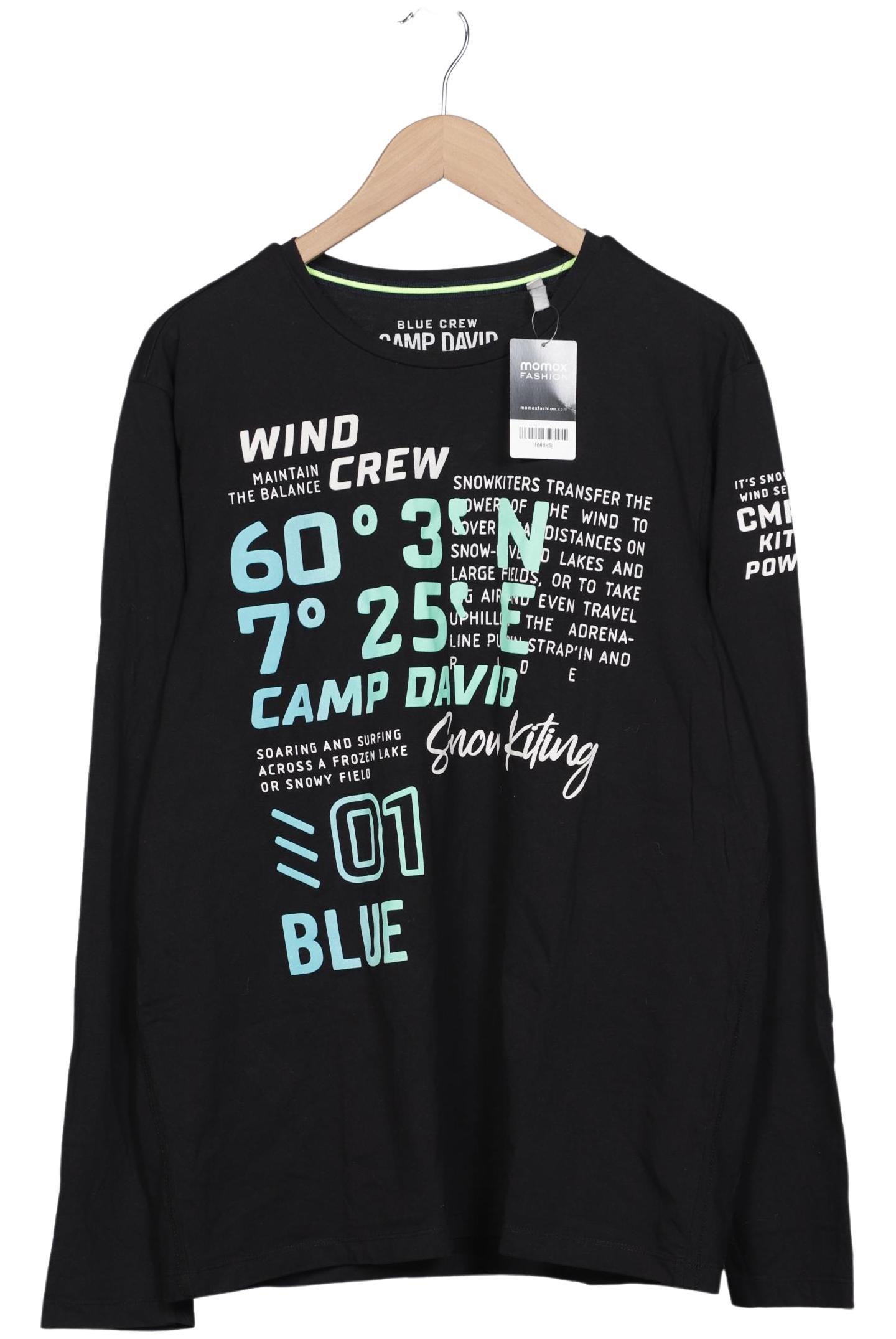 

Camp David Herren Langarmshirt, schwarz, Gr. 54
