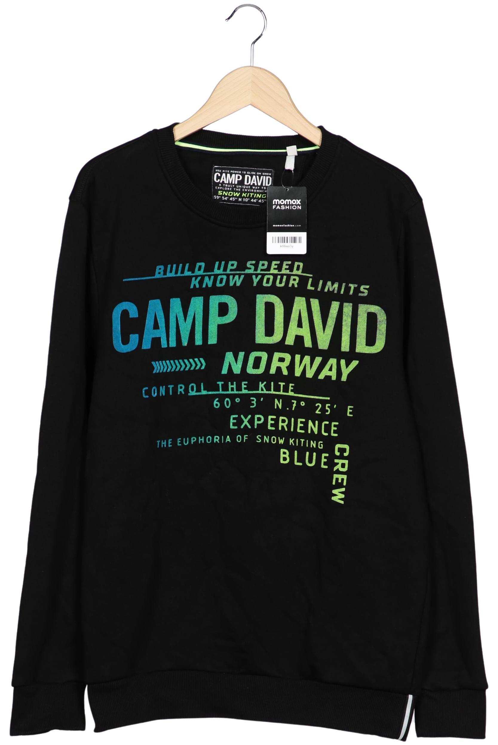 

Camp David Herren Sweatshirt, schwarz, Gr. 54