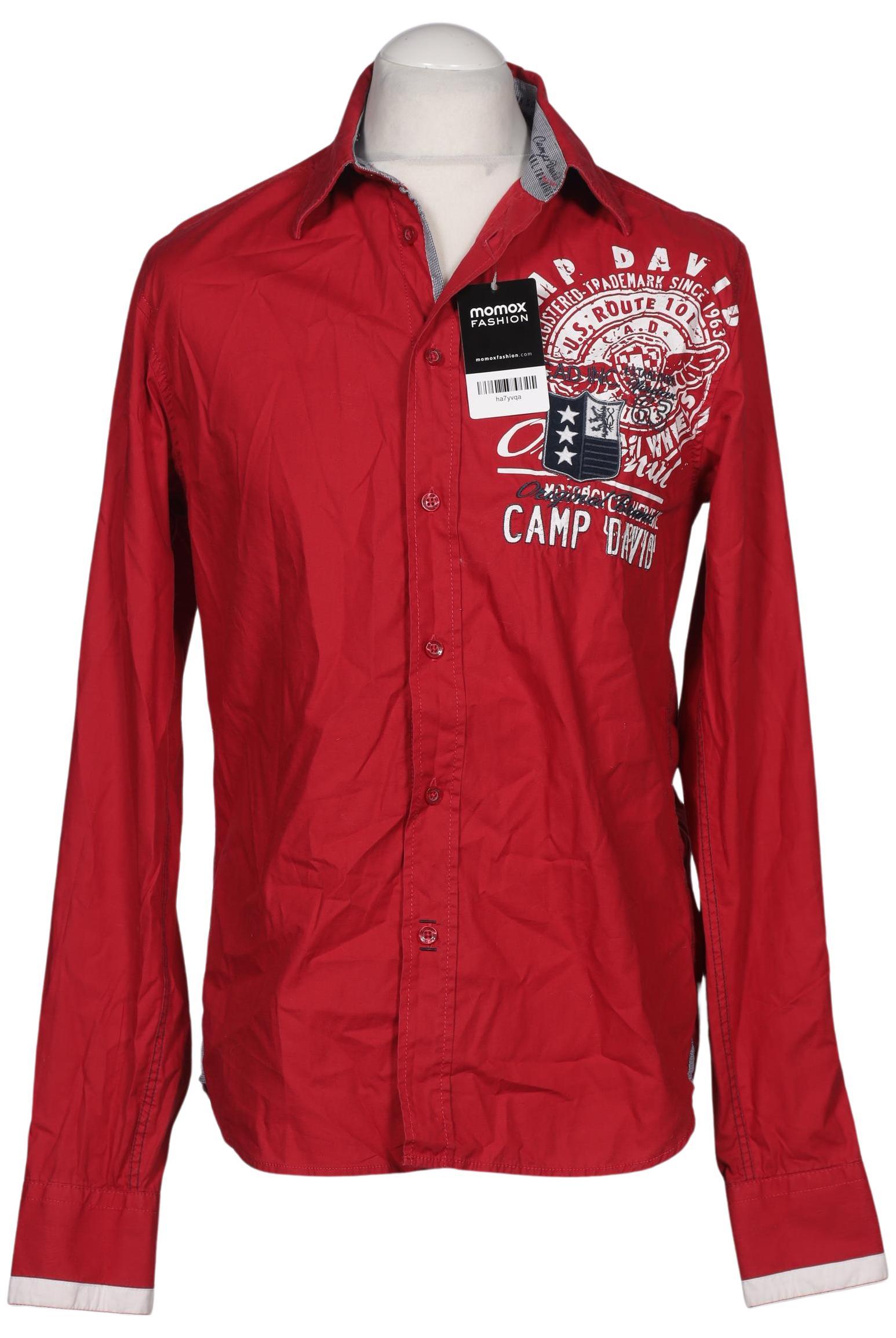 

Camp David Herren Hemd, rot, Gr. 48