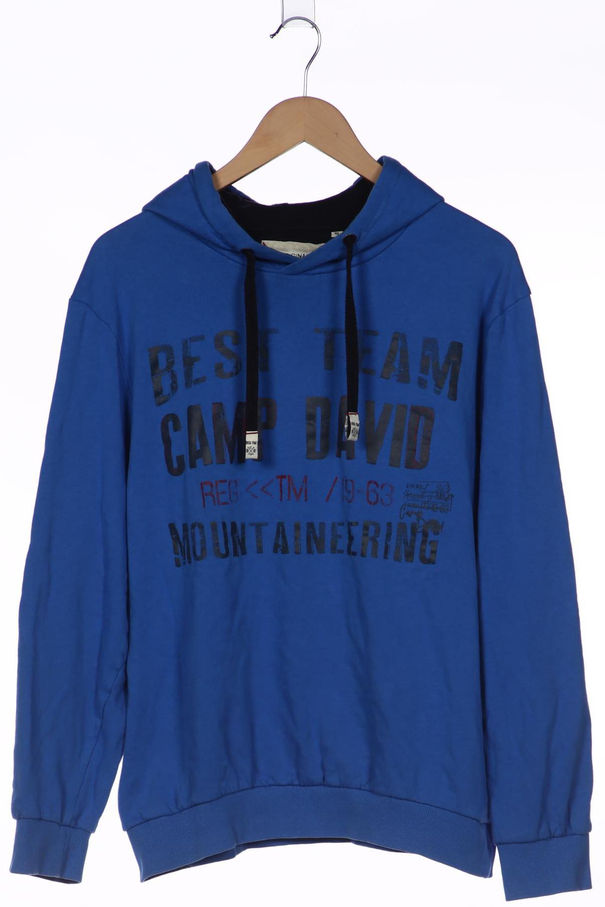 

Camp David Herren Kapuzenpullover, blau, Gr. 54