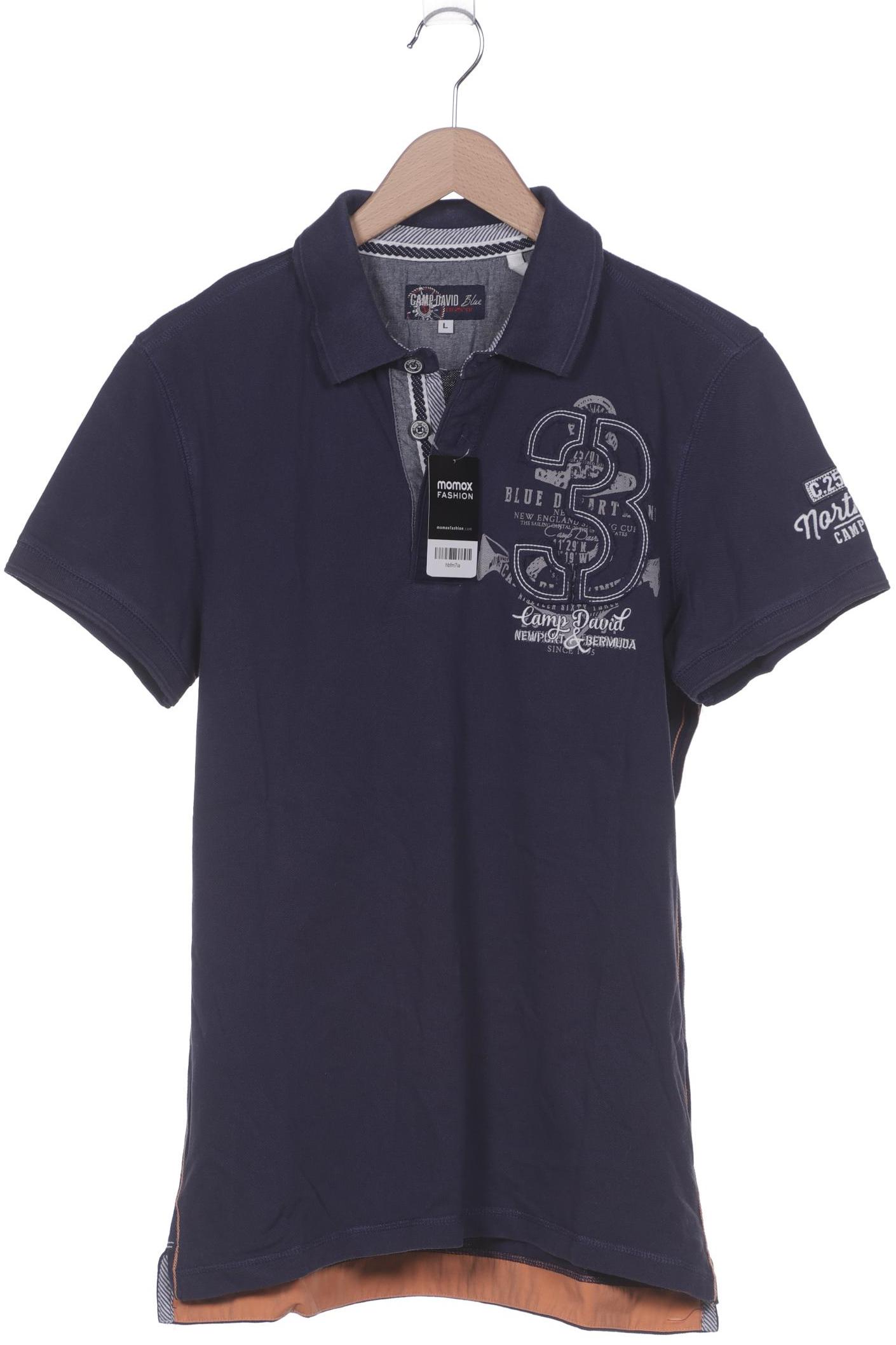 

Camp David Herren Poloshirt, marineblau, Gr. 52