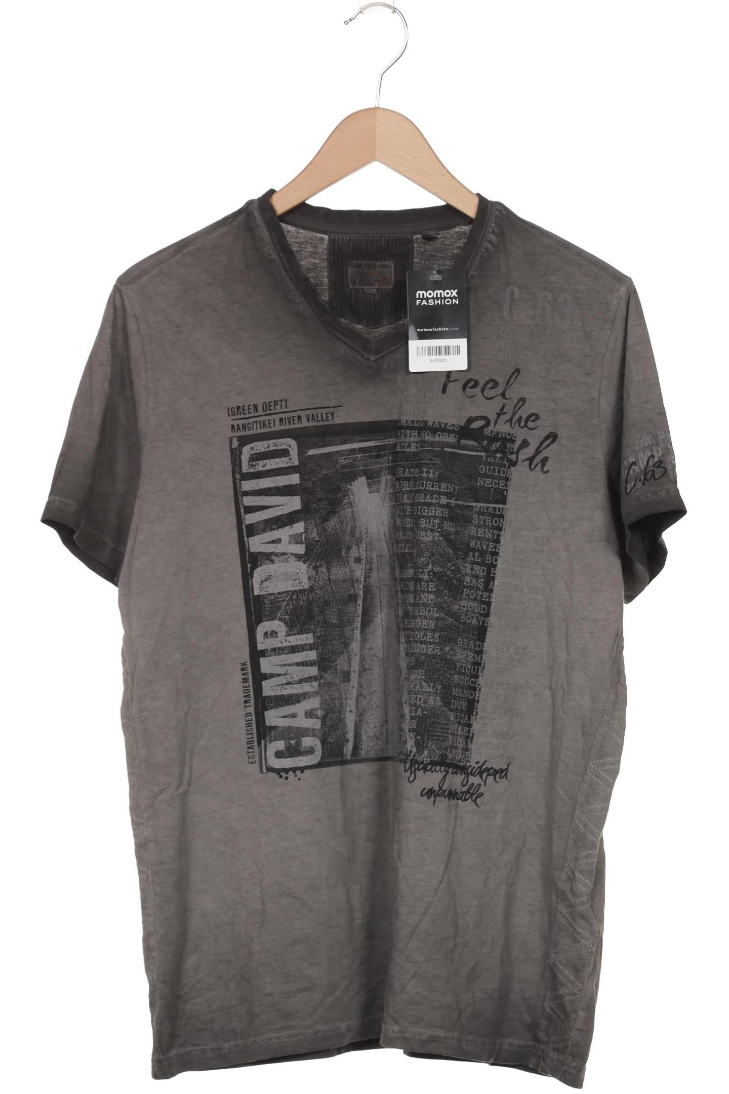 

Camp David Herren T-Shirt, grau, Gr. 54