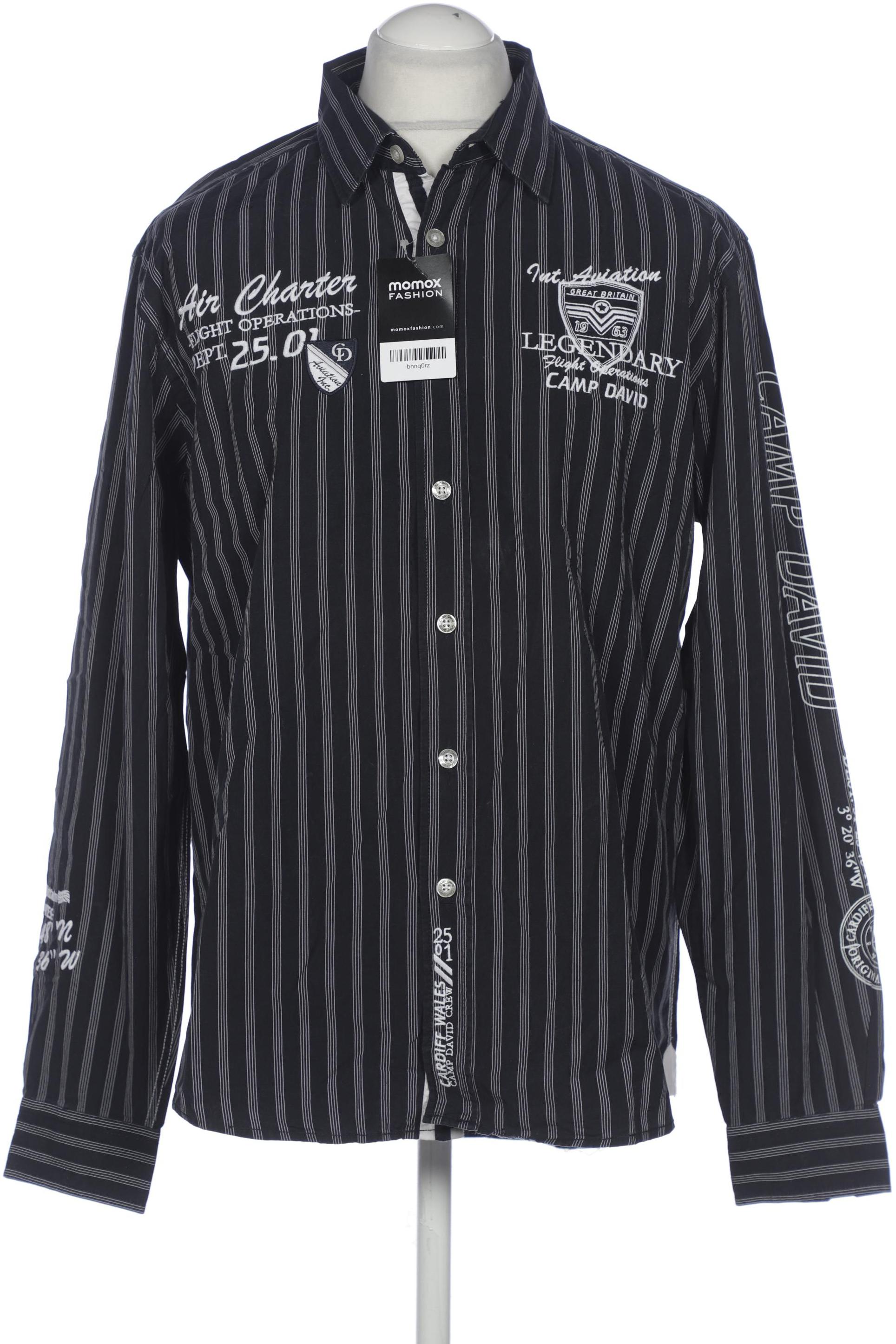 

Camp David Herren Hemd, marineblau, Gr. 52