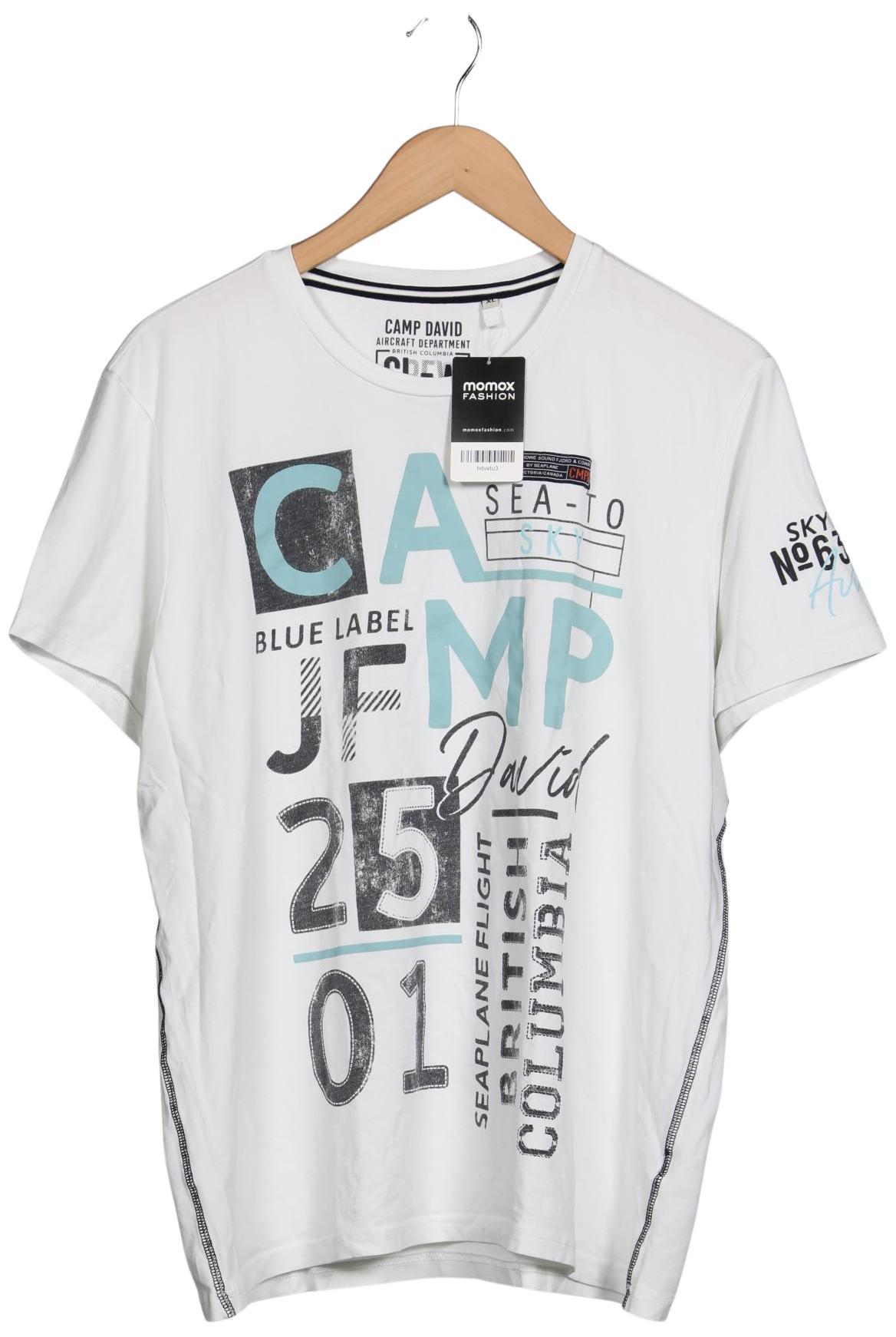 

Camp David Herren T-Shirt, weiß, Gr. 54