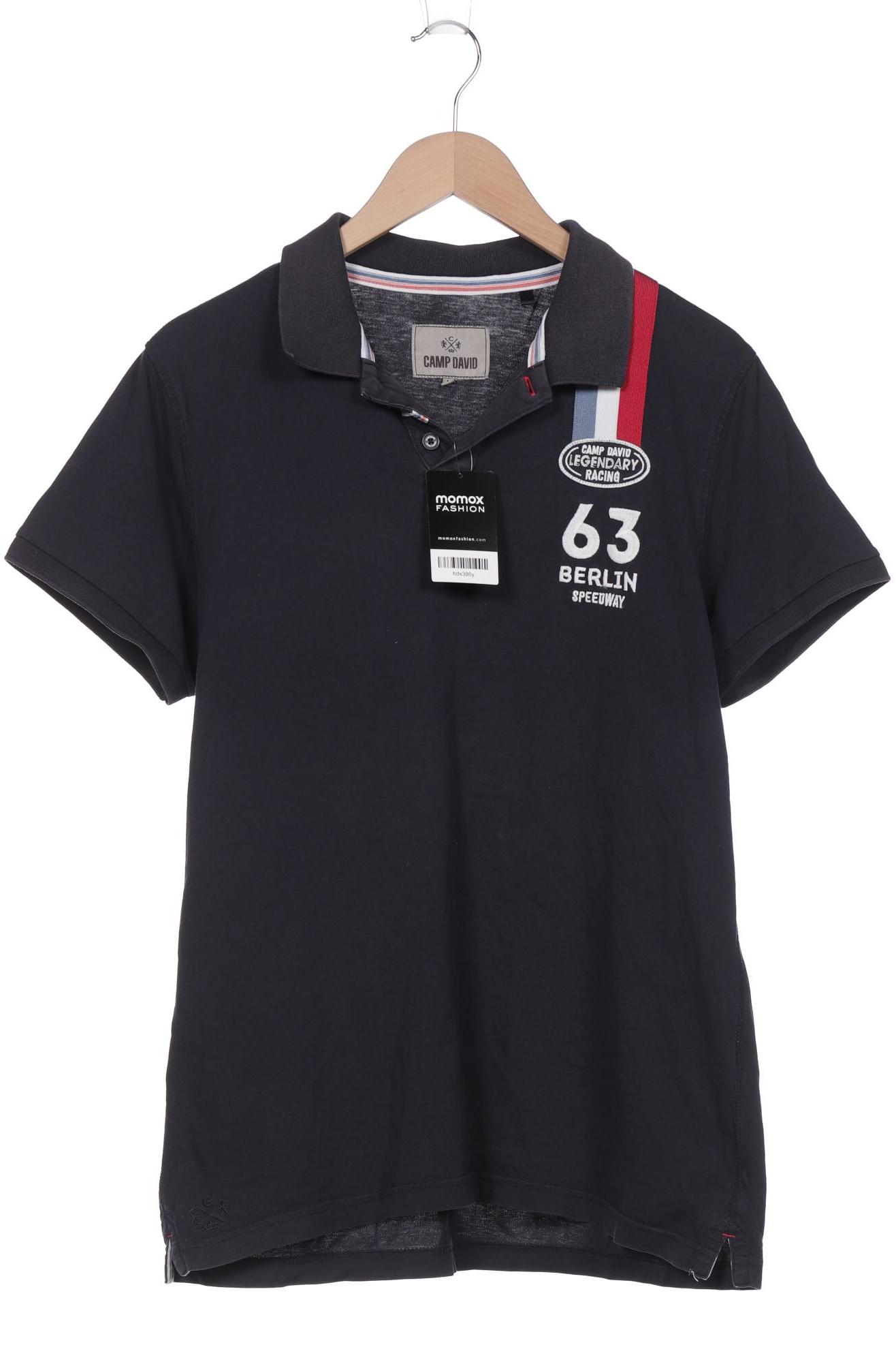 

Camp David Herren Poloshirt, marineblau