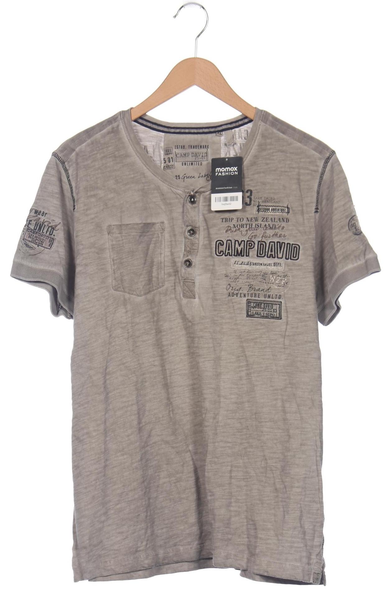

Camp David Herren T-Shirt, grau, Gr. 54