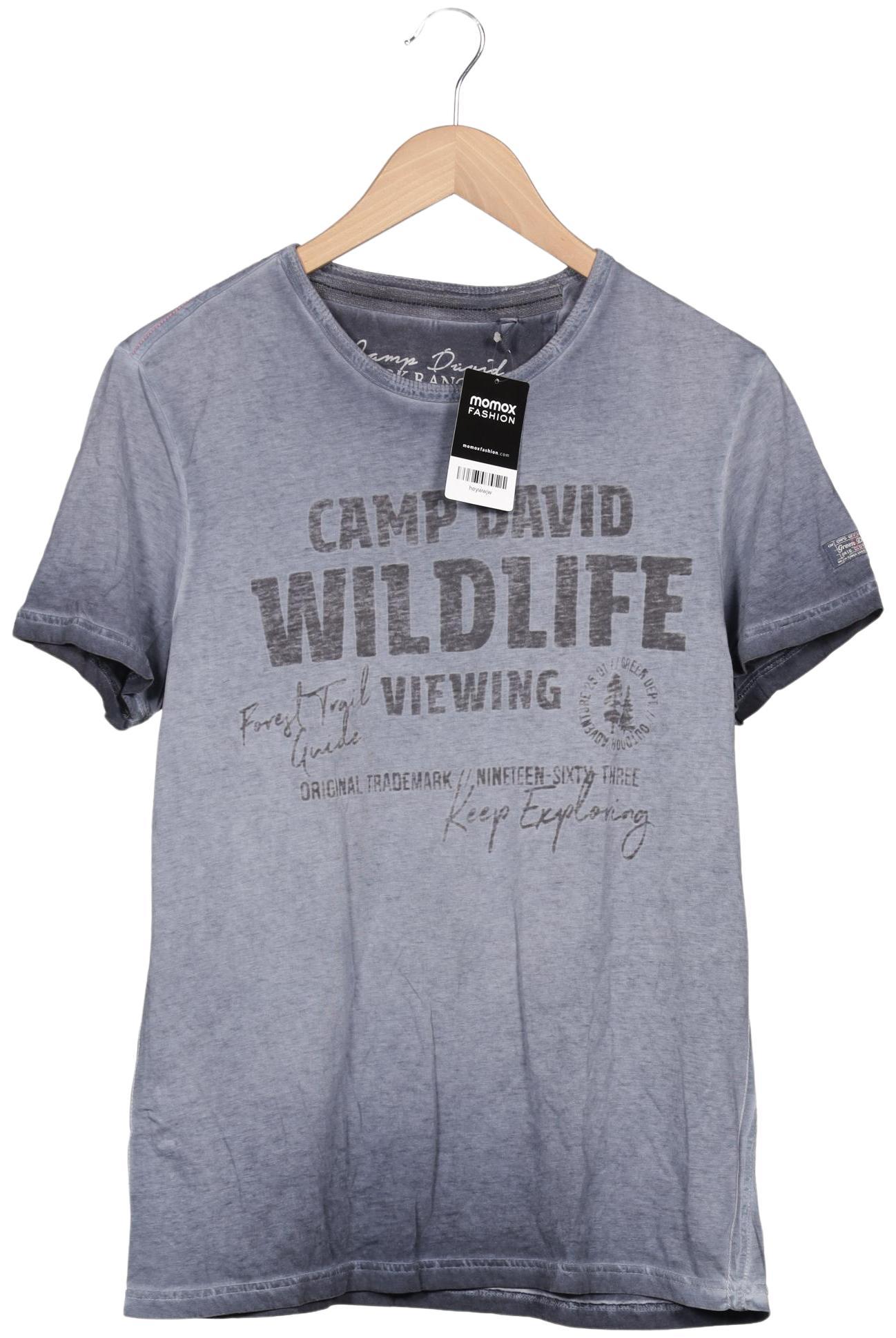 

Camp David Herren T-Shirt, blau, Gr. 46
