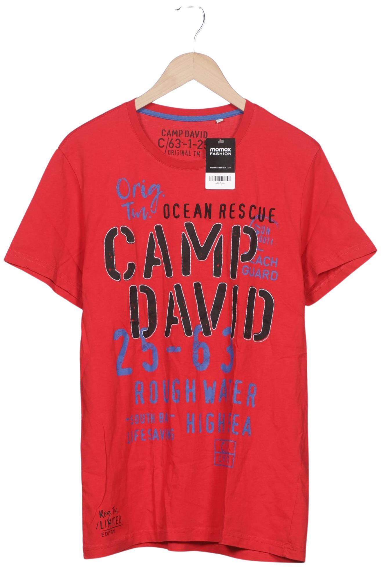 

Camp David Herren T-Shirt, rot, Gr. 52