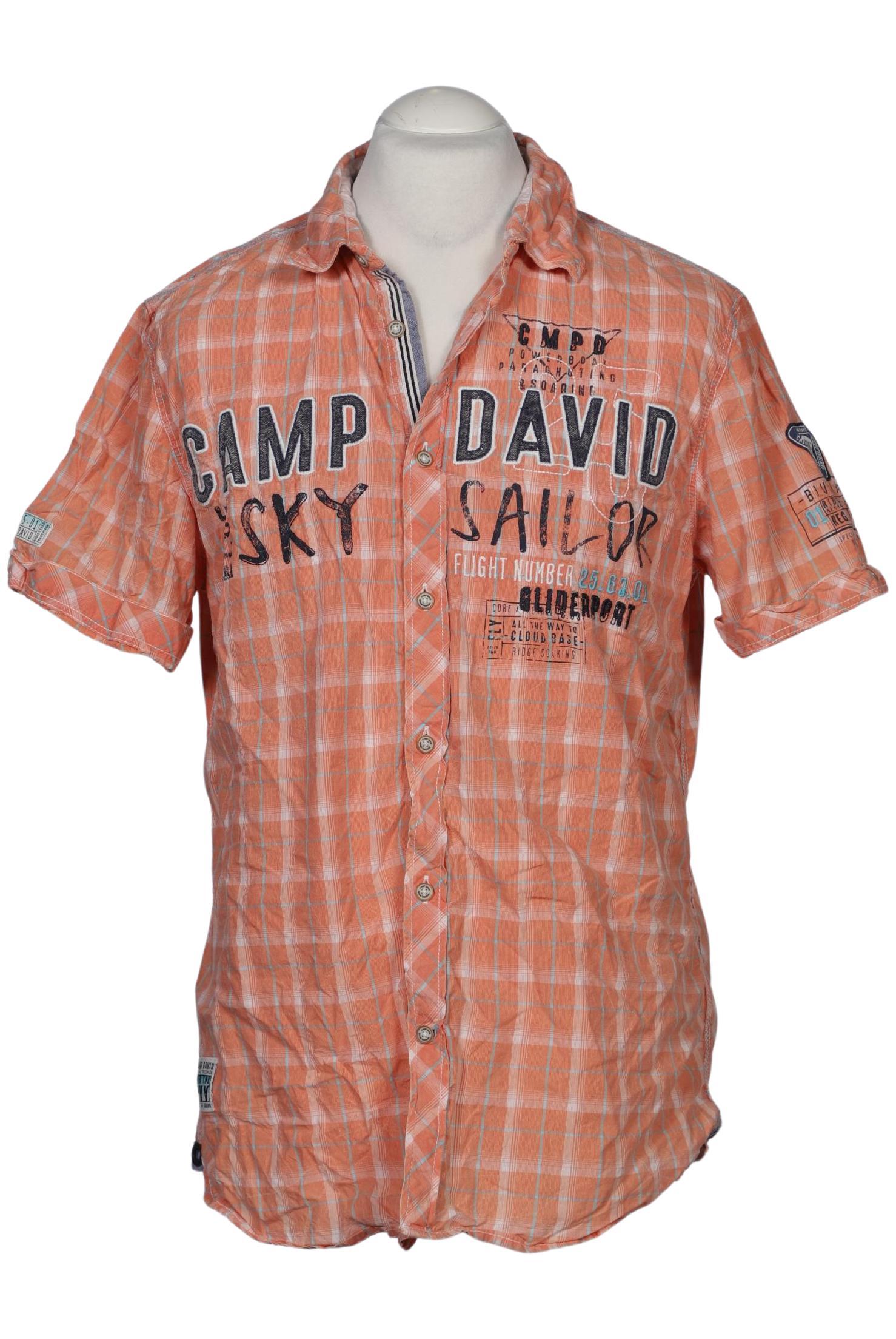 

Camp David Herren Hemd, orange, Gr. 48