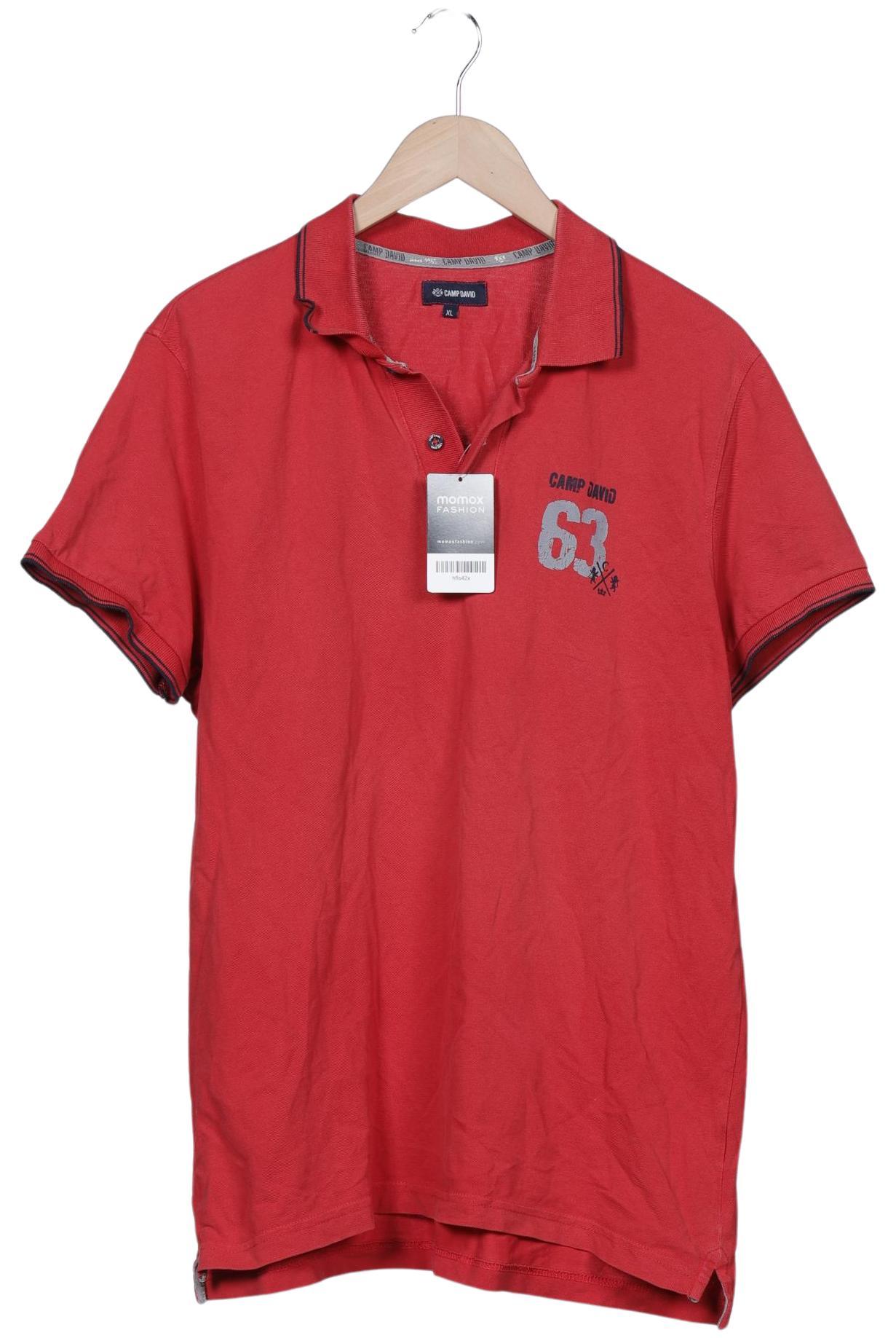 

Camp David Herren Poloshirt, rot, Gr. 54