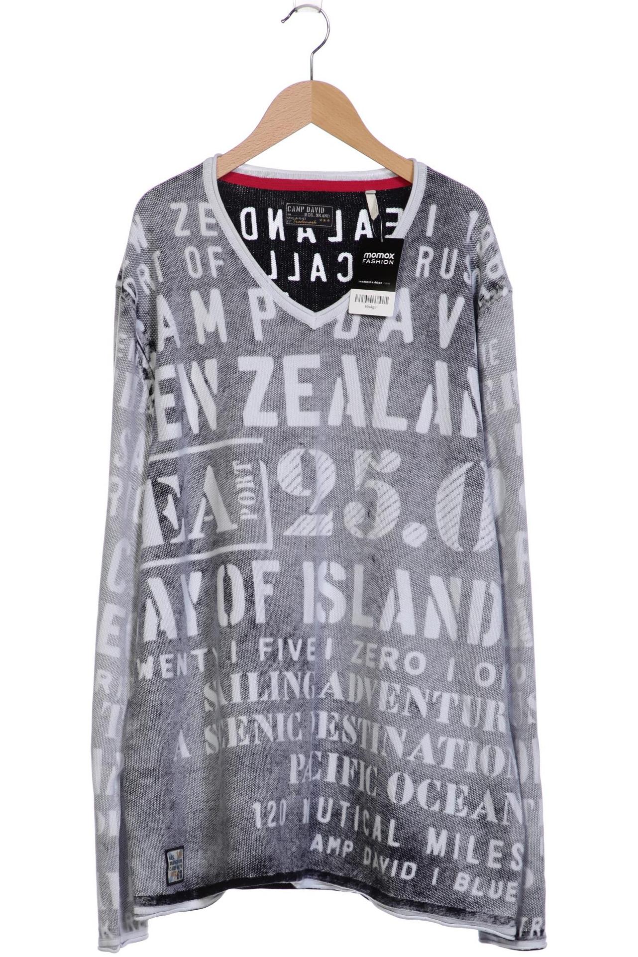 

Camp David Herren Pullover, grau, Gr. 56