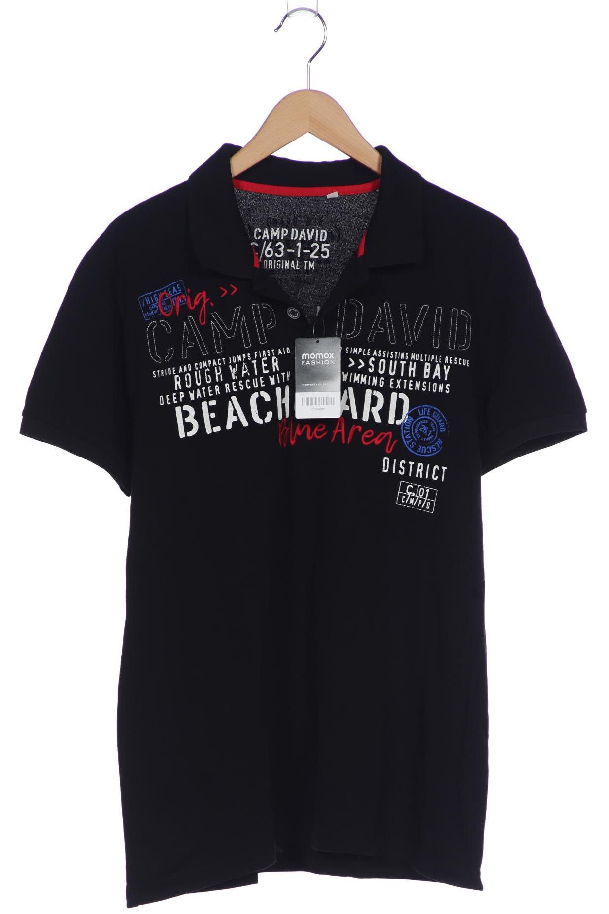 

Camp David Herren Poloshirt, schwarz, Gr. 52
